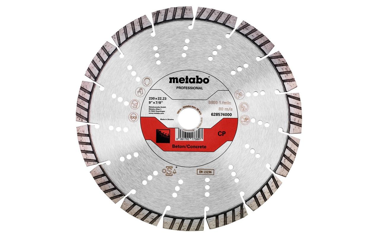 Metabo Trennscheibe CP Beton Professional Diamant 230 mm