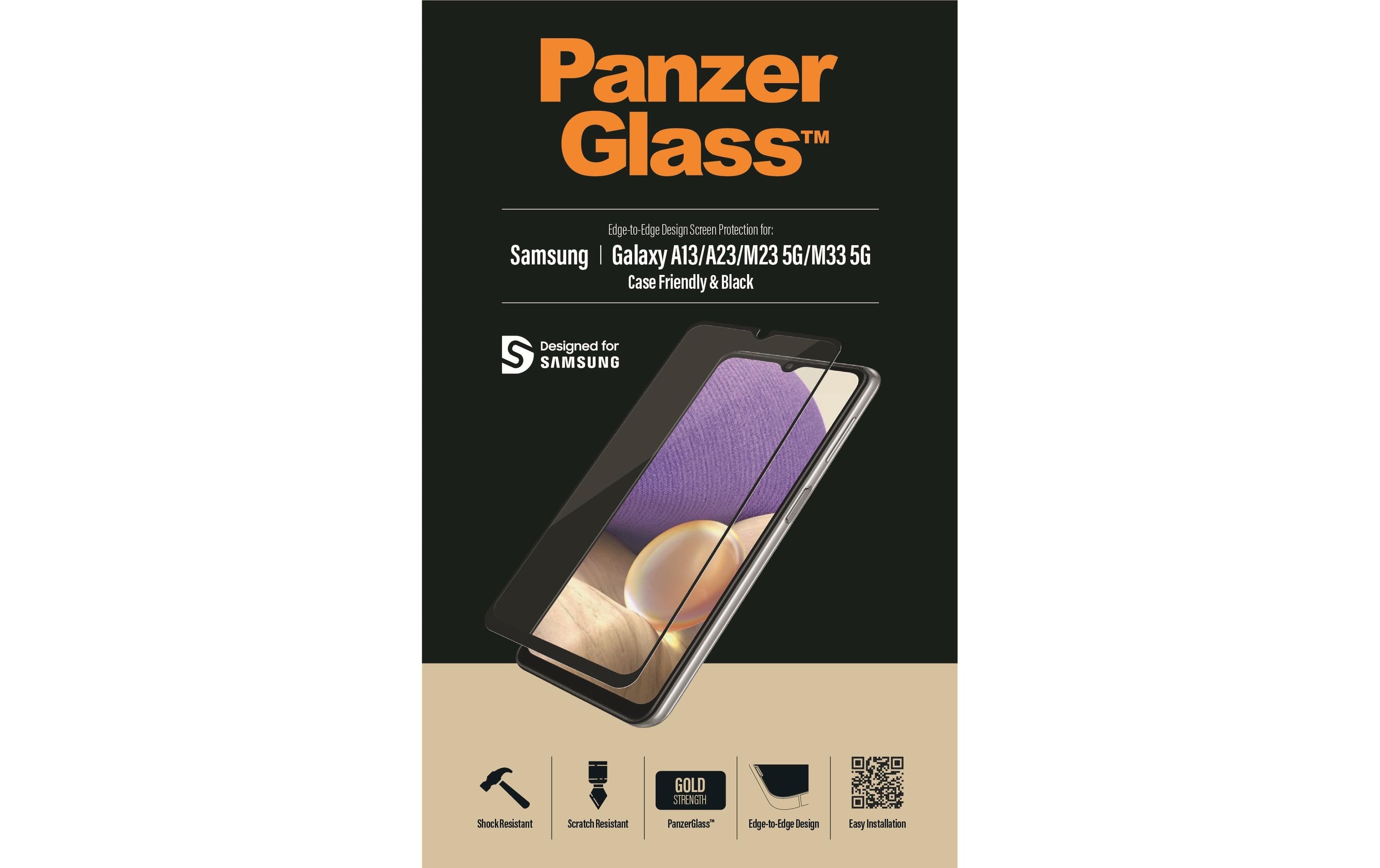 Panzerglass Displayschutz Case Friendly Samsung Galaxy A13
