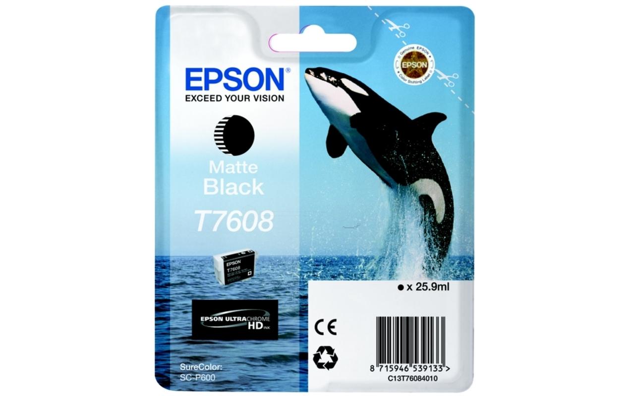 Epson Tinte T7608 Black