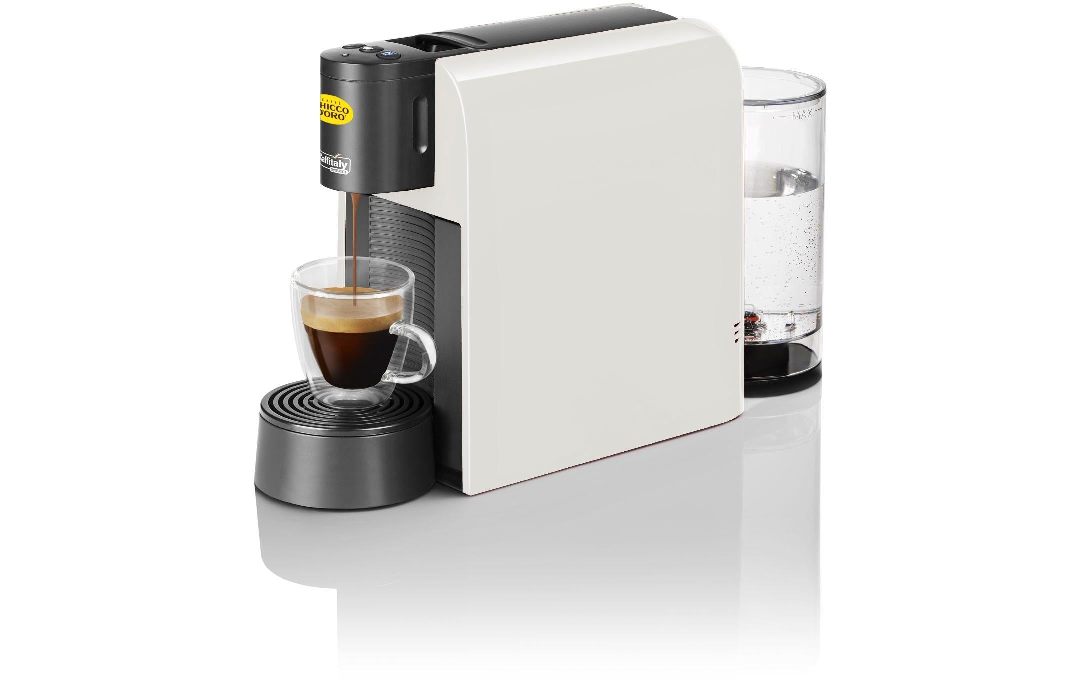 Chicco d'Oro Kapselmaschine Caffitaly S33 Maia Weiss