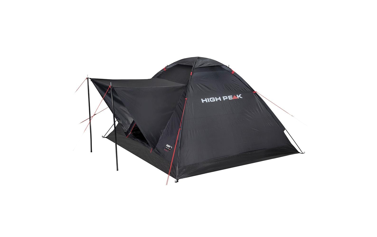 High Peak Zelt Beaver 3, Schwarz
