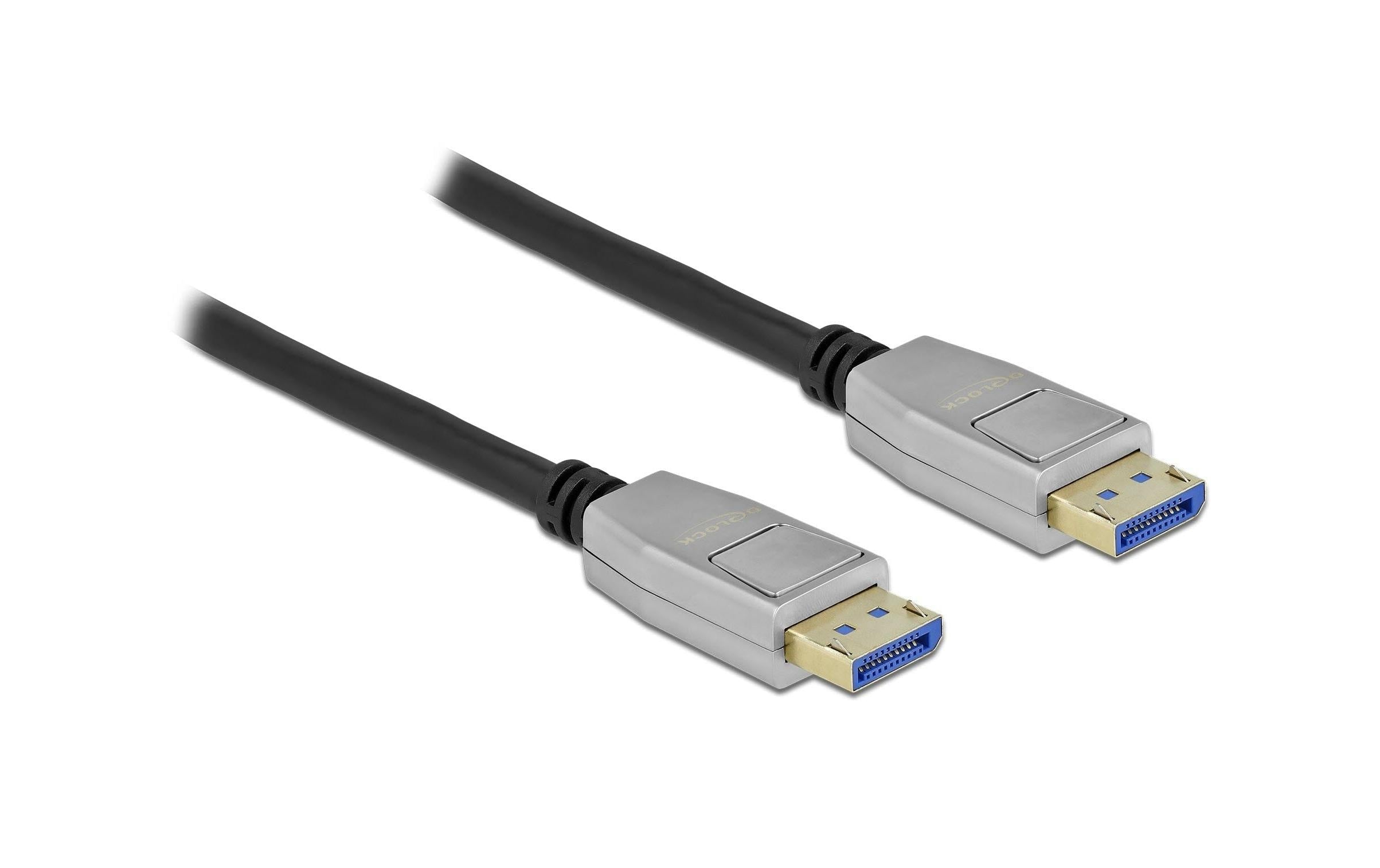 Delock Kabel 8K 60Hz, 54Gbps DisplayPort - DisplayPort, 5 m