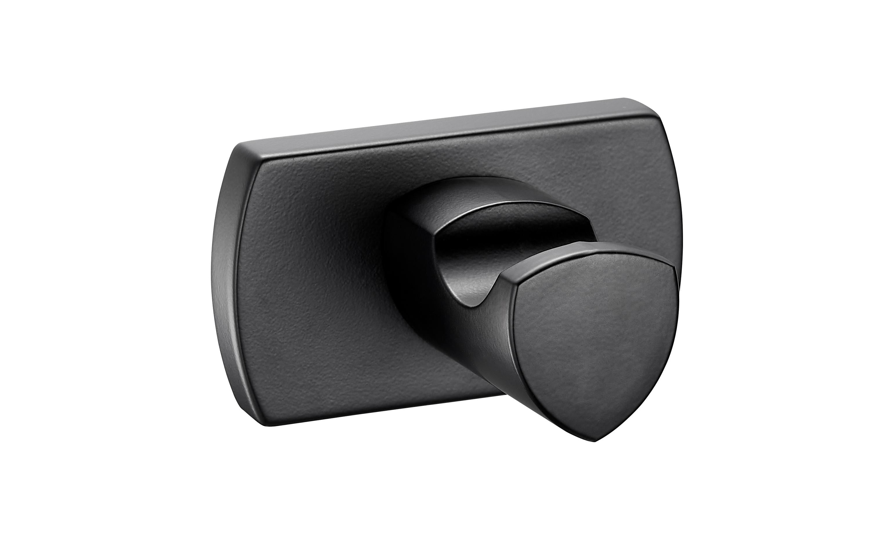 BIASCA Haken schwarz matt