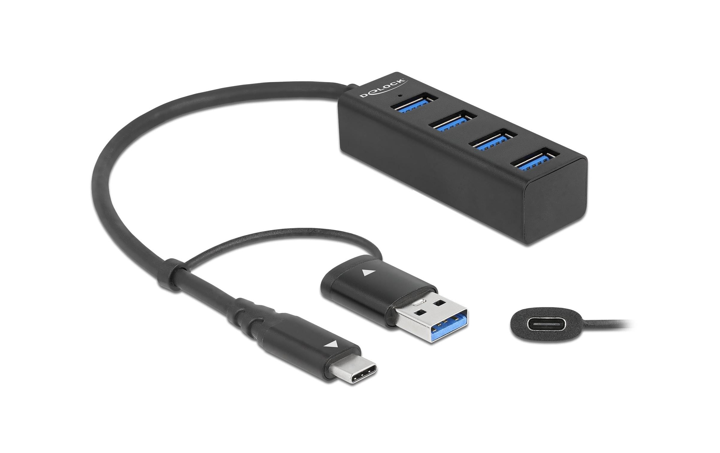 Delock USB-Hub 3.0 Typ-C