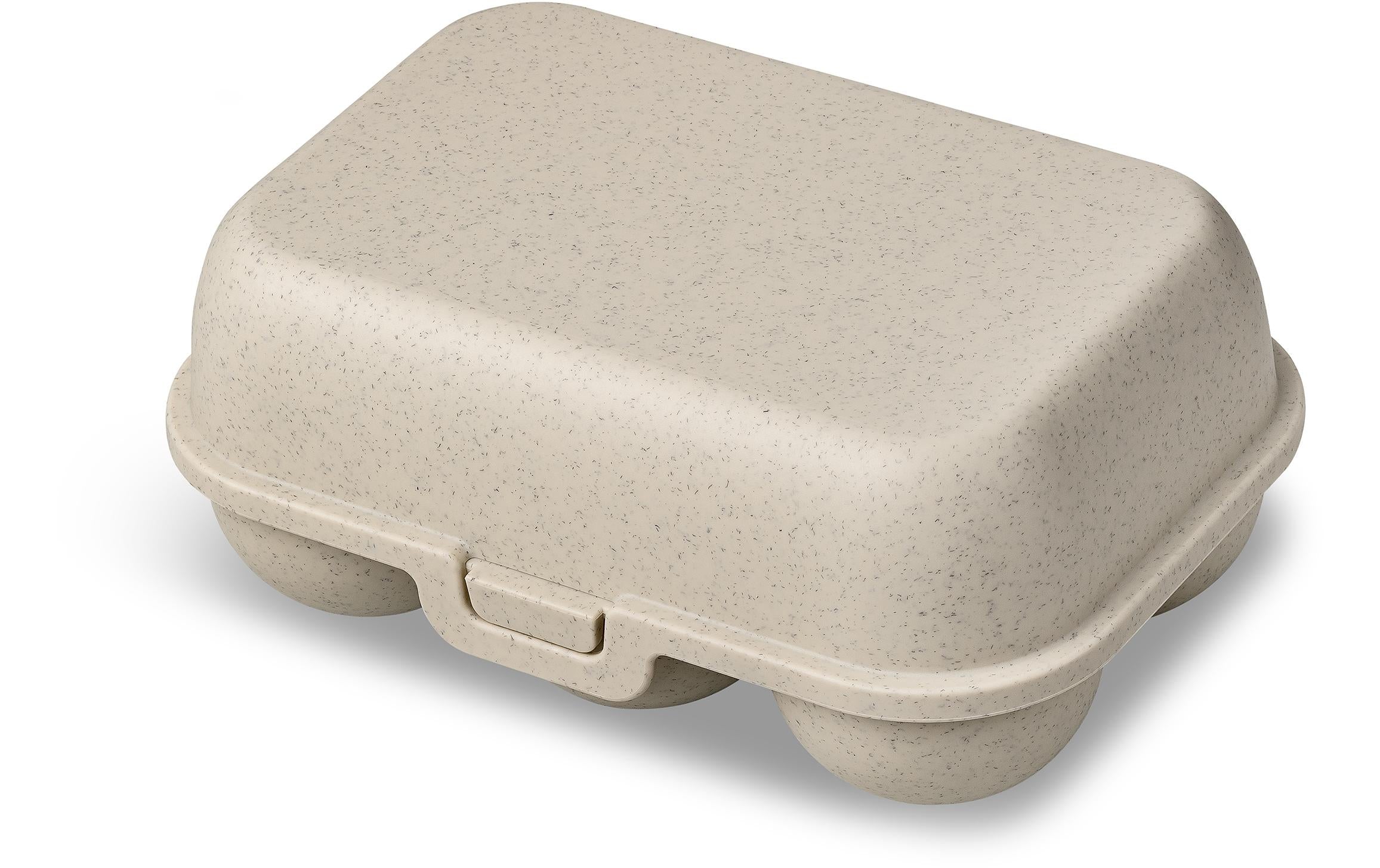 Koziol Eierbox To Go mini 17 cm x 11.8 cm, Sand