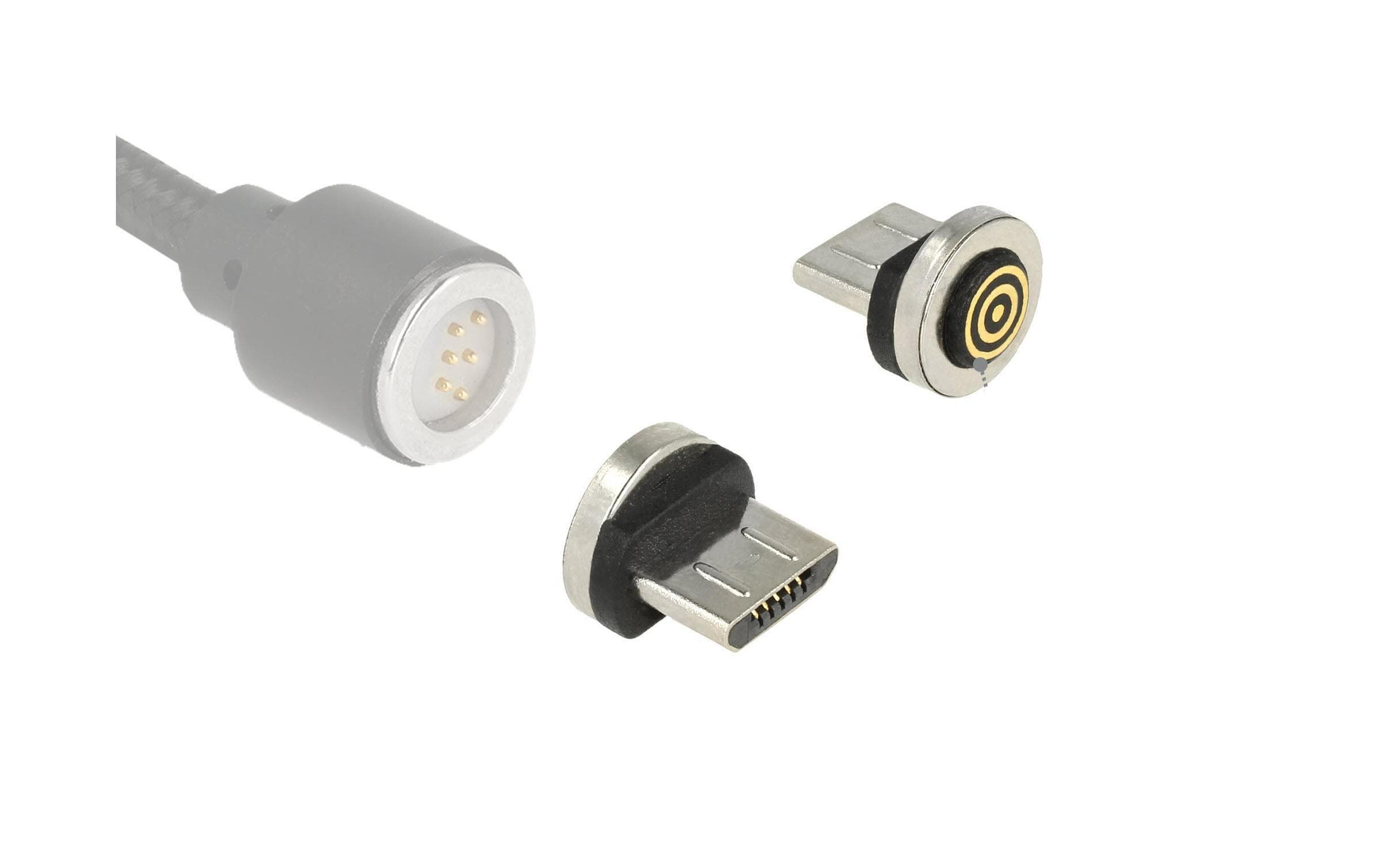 Delock USB-Kabel magnetisch  Spezial - Micro-USB B 0 m