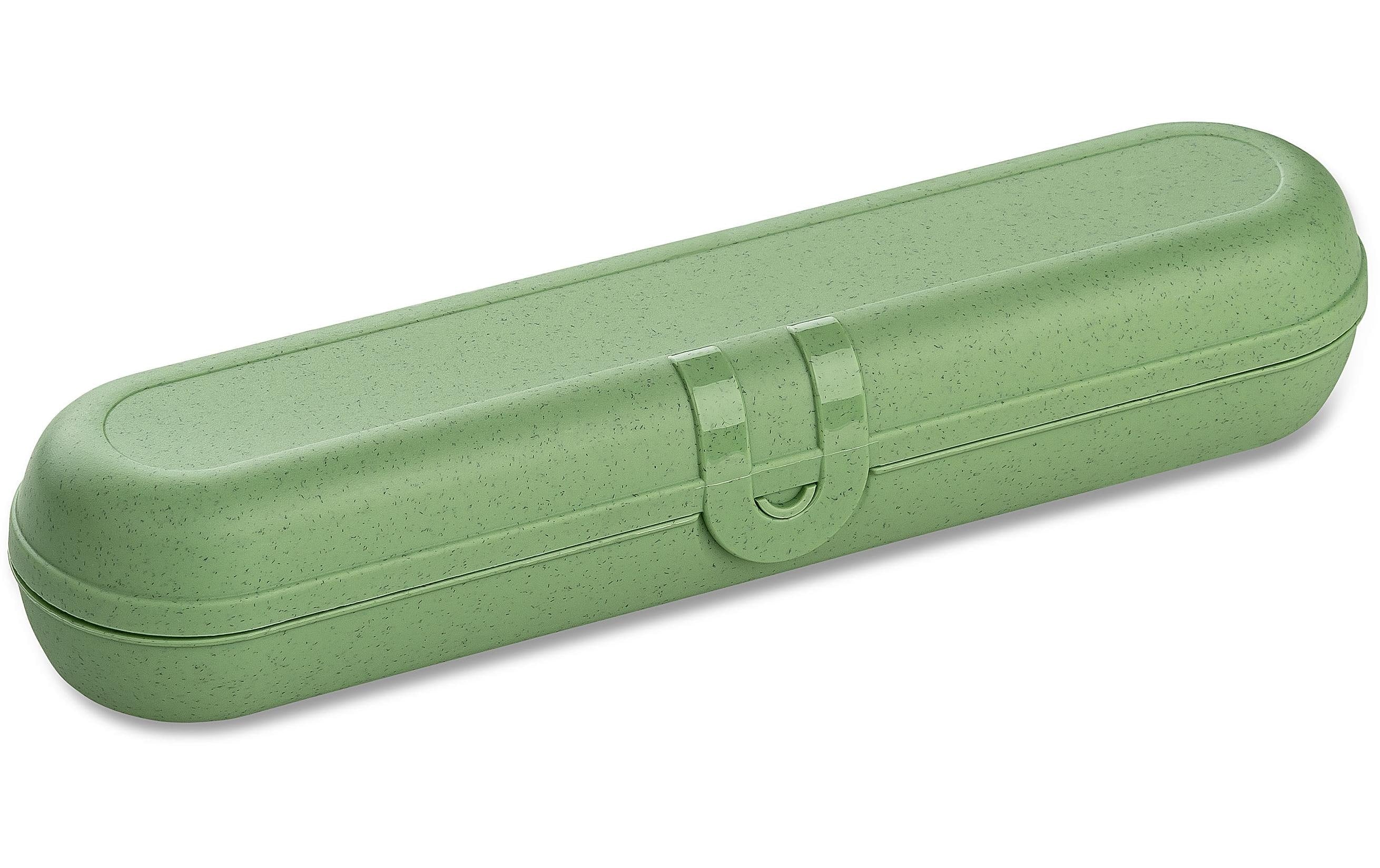 Koziol Besteck-Set Etui Klikk 1-teilig, Grün