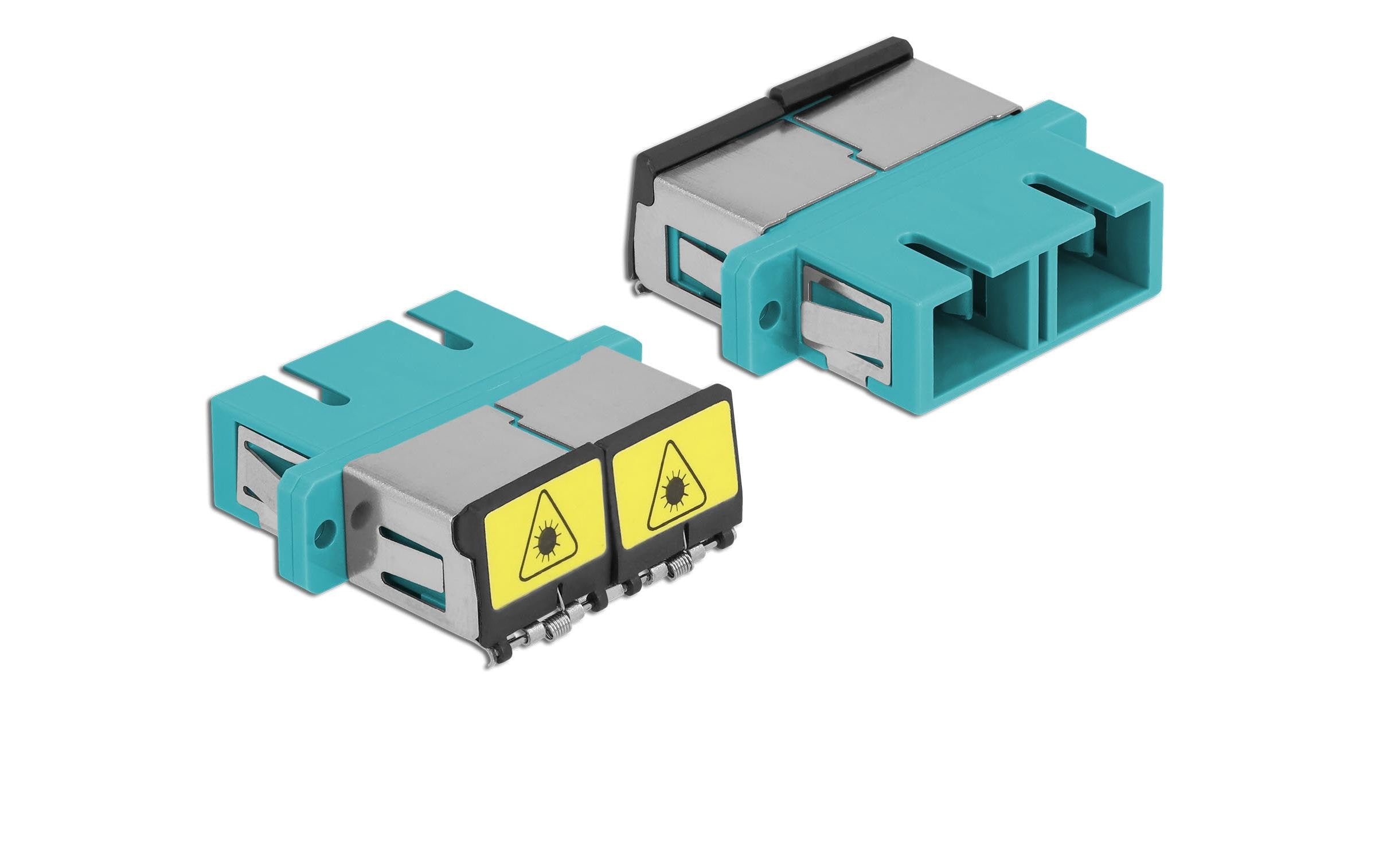 Delock LWL-Kupplung 1 Stück Multimode SC – SC, OM3, Duplex