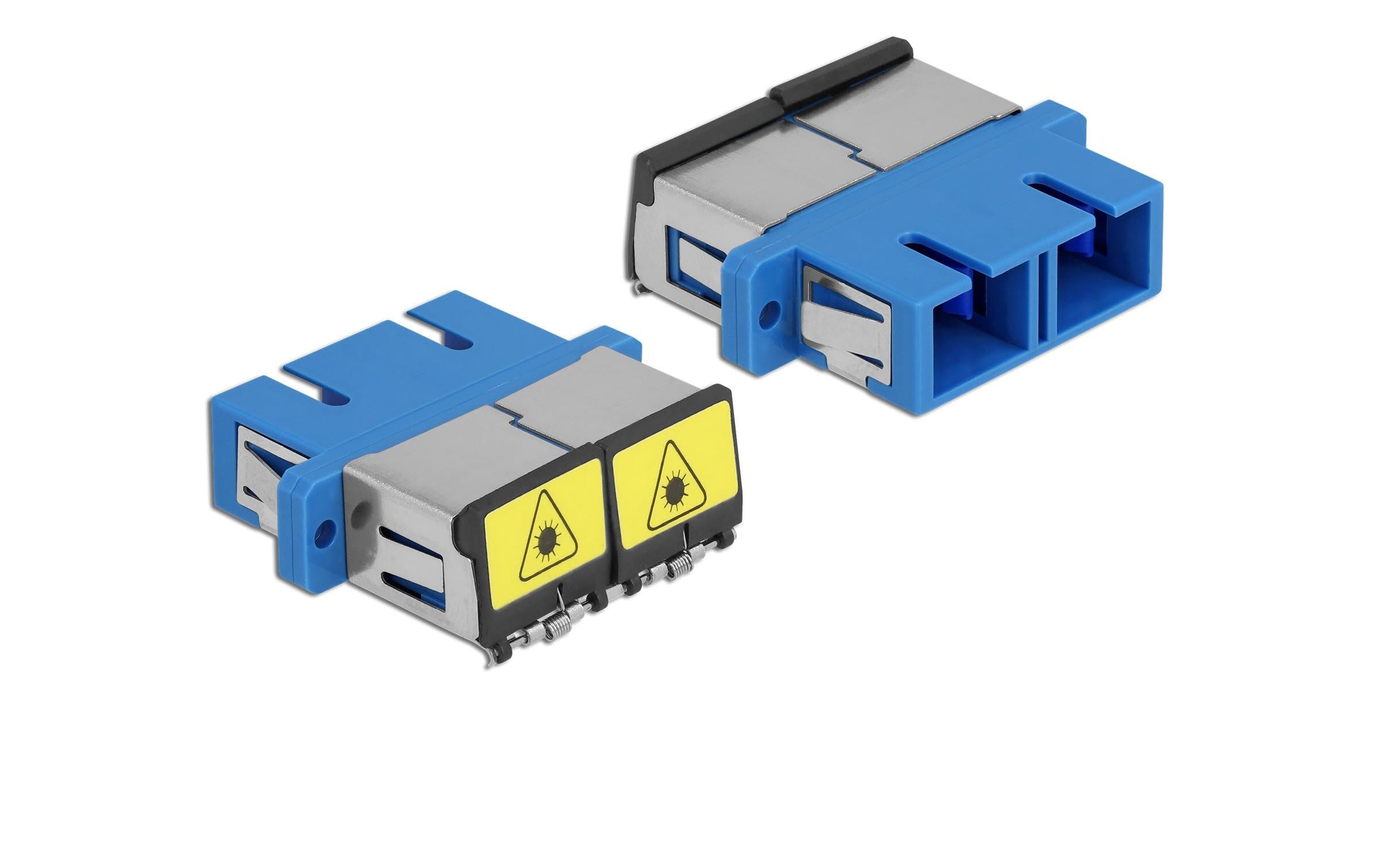 Delock LWL-Kupplung 1 Stück Singlemode SC – SC, OS2, Duplex