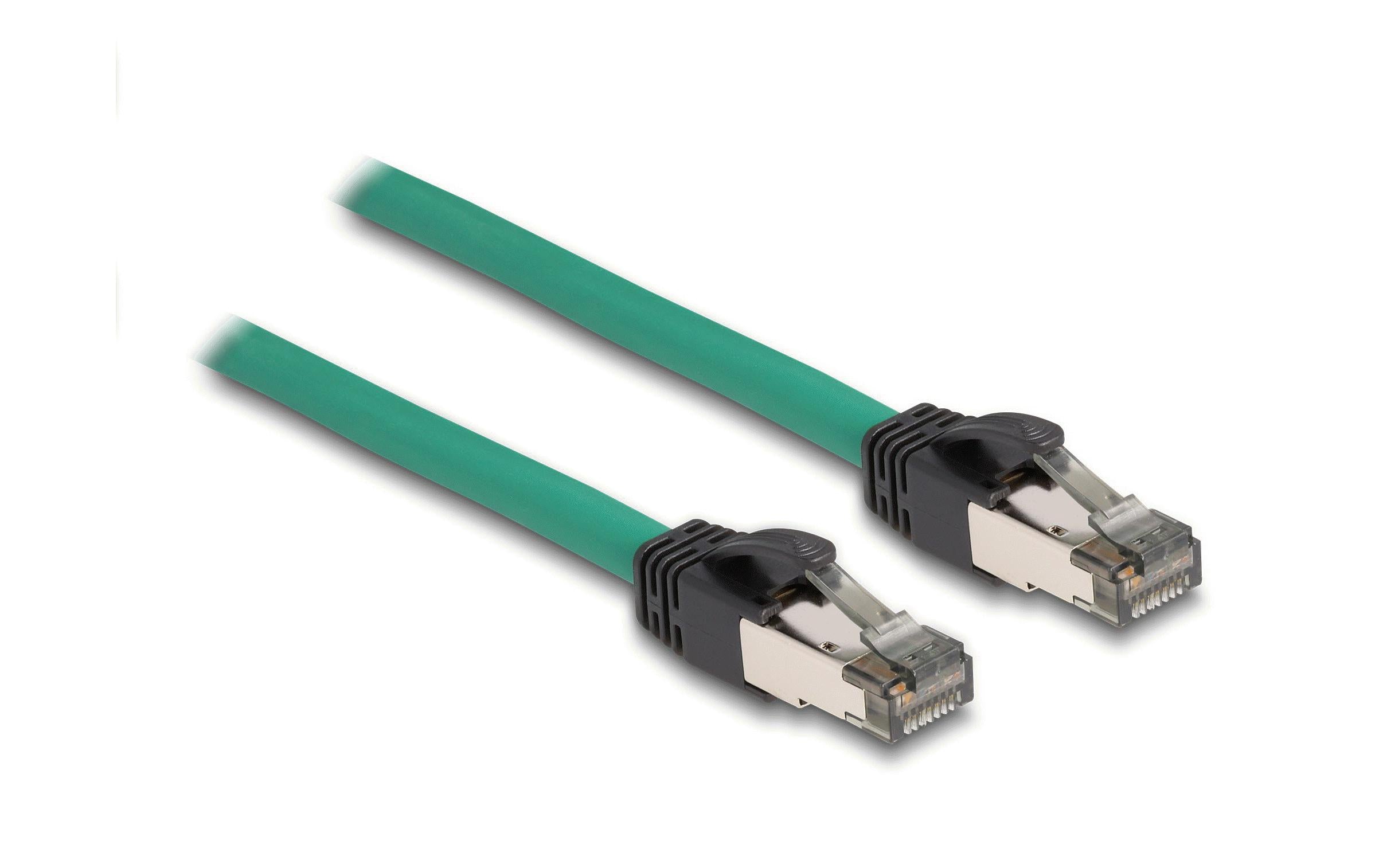 Delock Patchkabel PROFINET Cat 5e, SF/UTP, 3 m, Grün