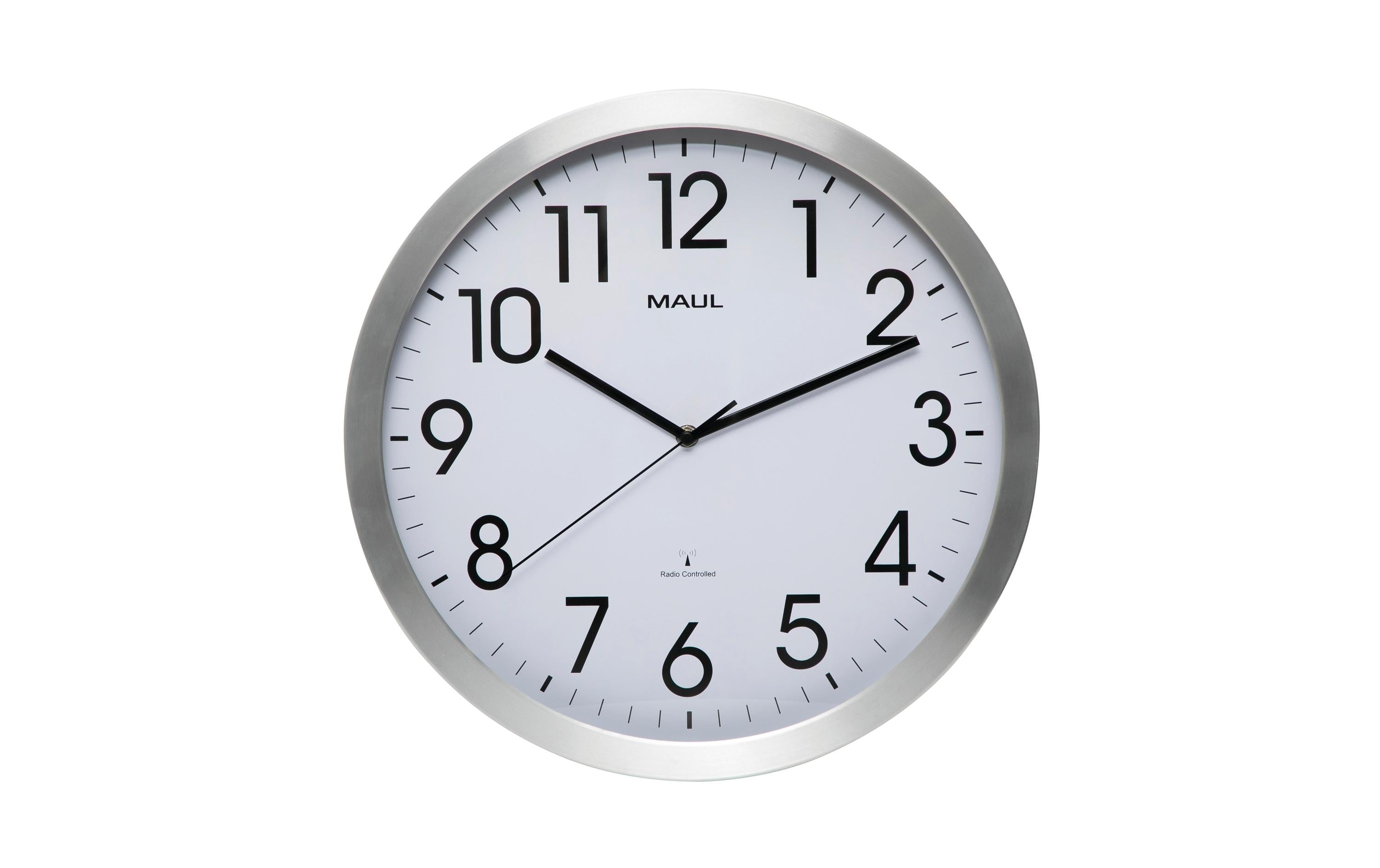 Maul Wanduhr MAULmove Ø 40 cm, Silber