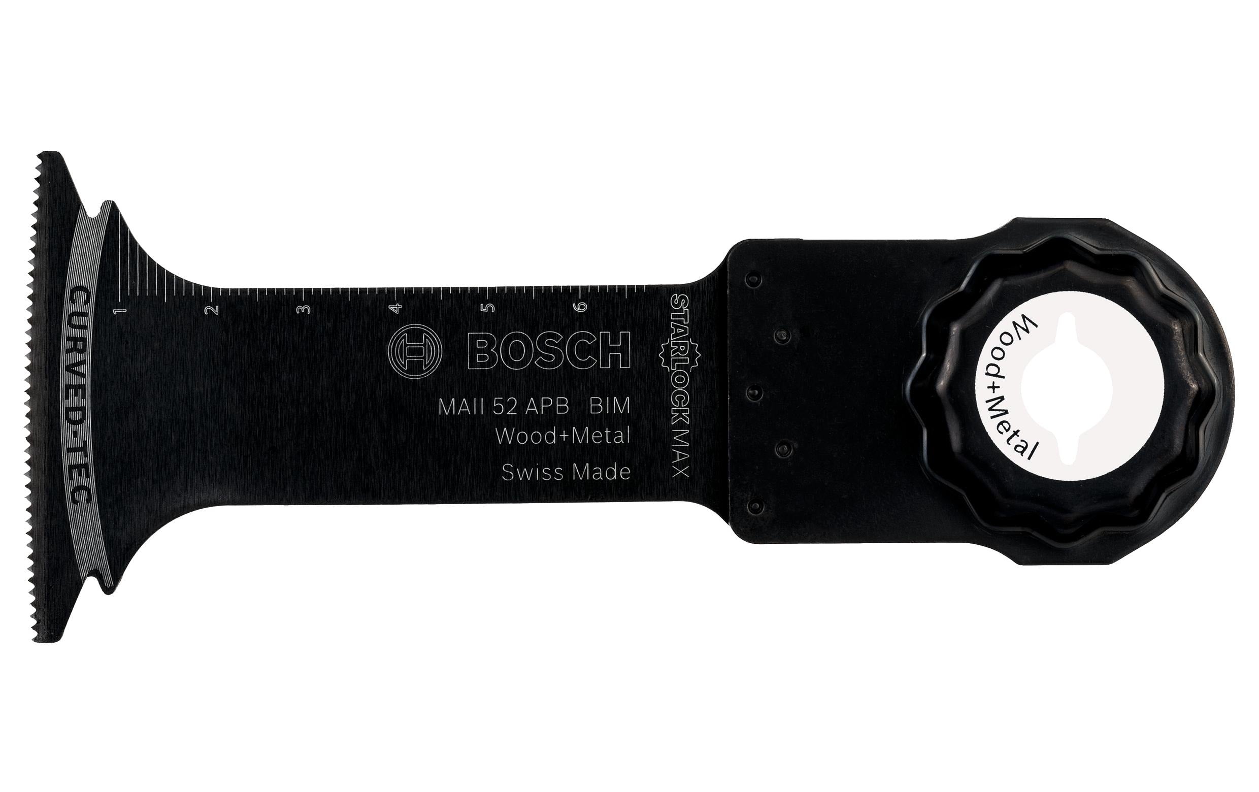 Bosch Professional Tauchsägeblatt Starlock BIM Holz & Metall 52 x 70 mm