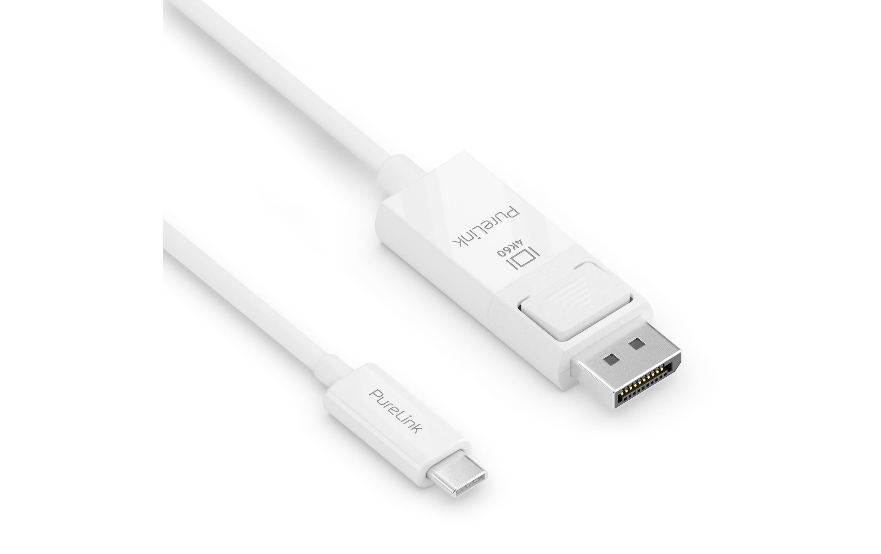 PureLink Kabel IS2220-010 USB Type-C - DisplayPort, 1 m, Weiss