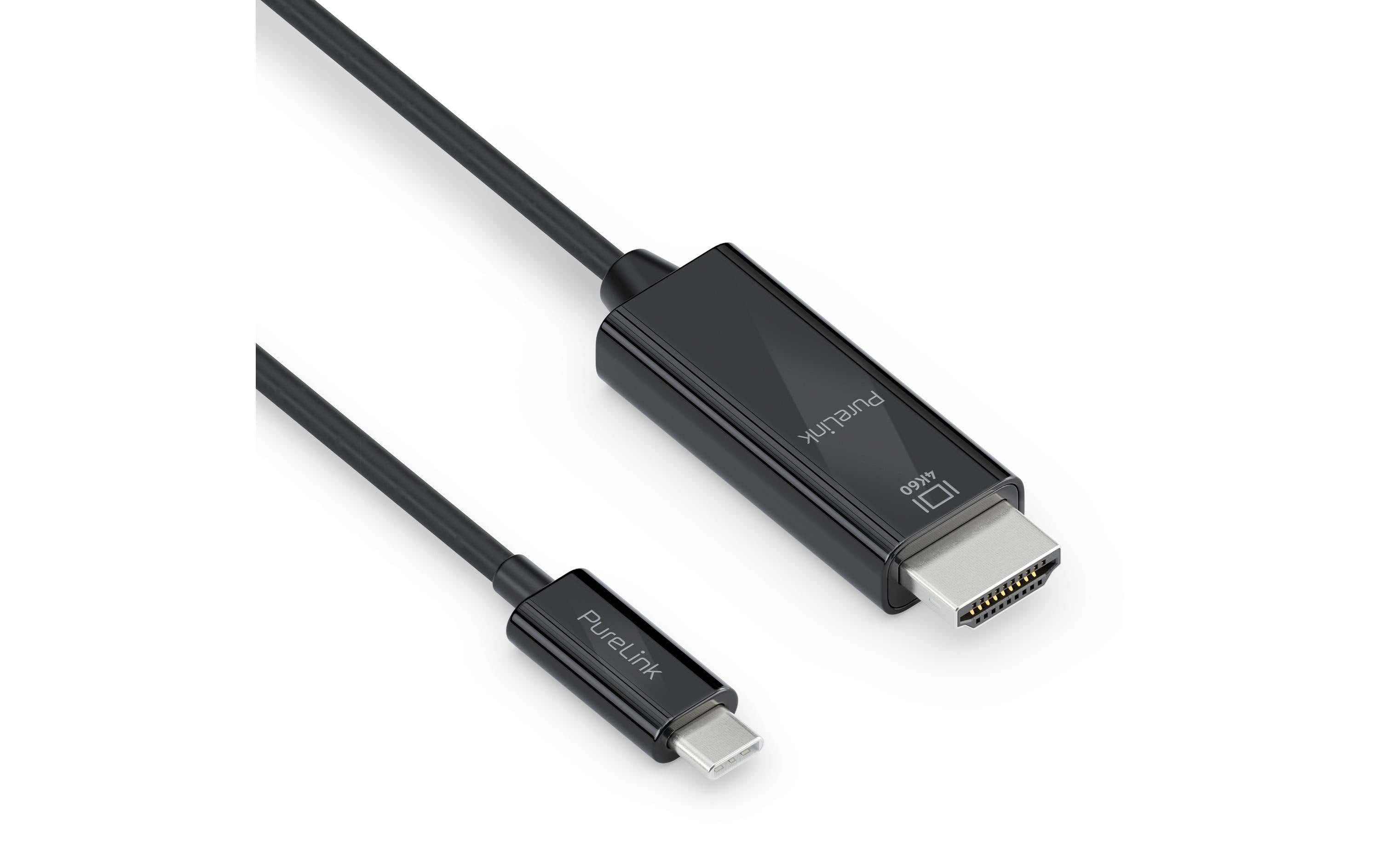 PureLink Kabel IS2201-020 USB Type-C - HDMI, 2 m, Schwarz