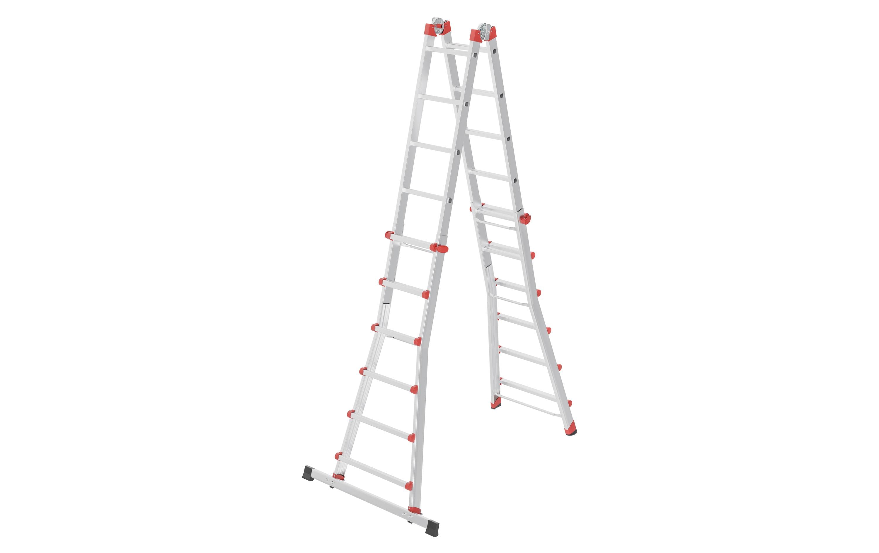 Hailo Teleskopleiter M80 4 x 6 Sprossen