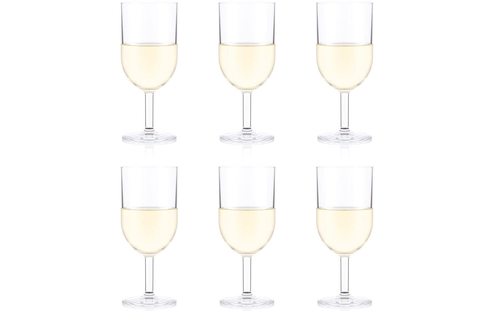 Bodum Weissweinglas Oktett 270 ml, 6 Stück, Transparent