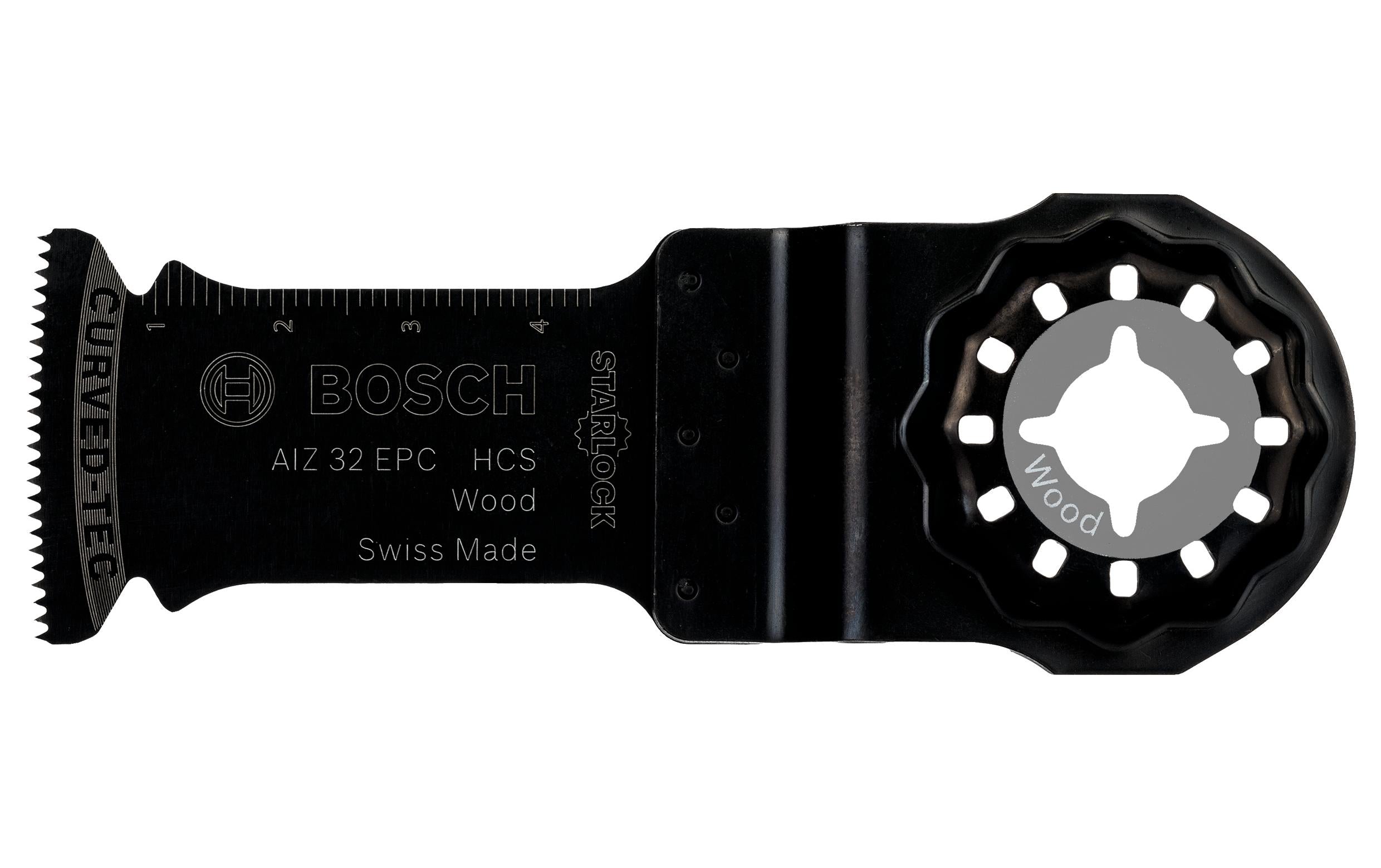 Bosch Professional HCS Tauchsägeblatt AIZ 32 EPC Holz, 50 x 32 mm