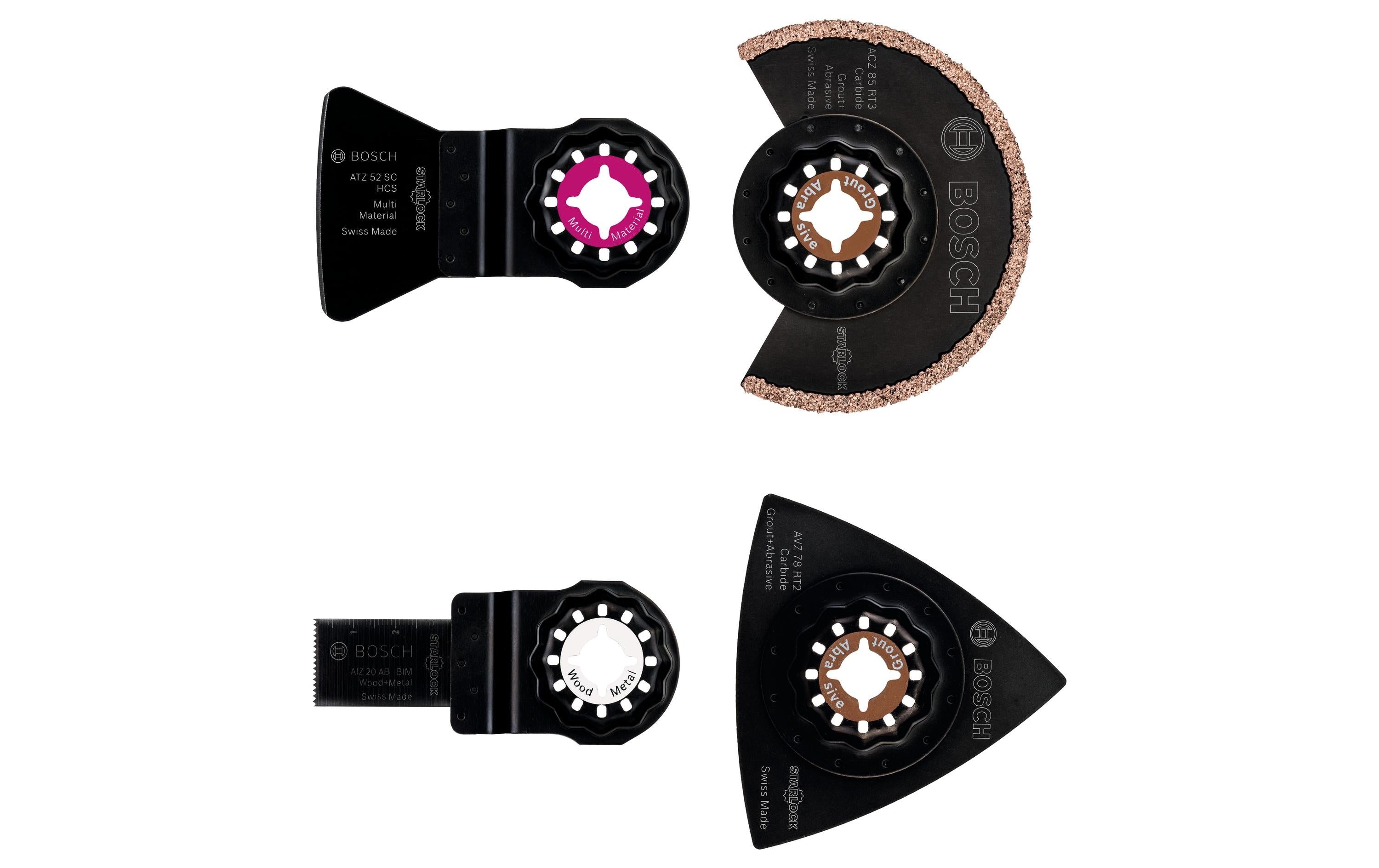 Bosch Starlock Fliesen-Set 4-teilig