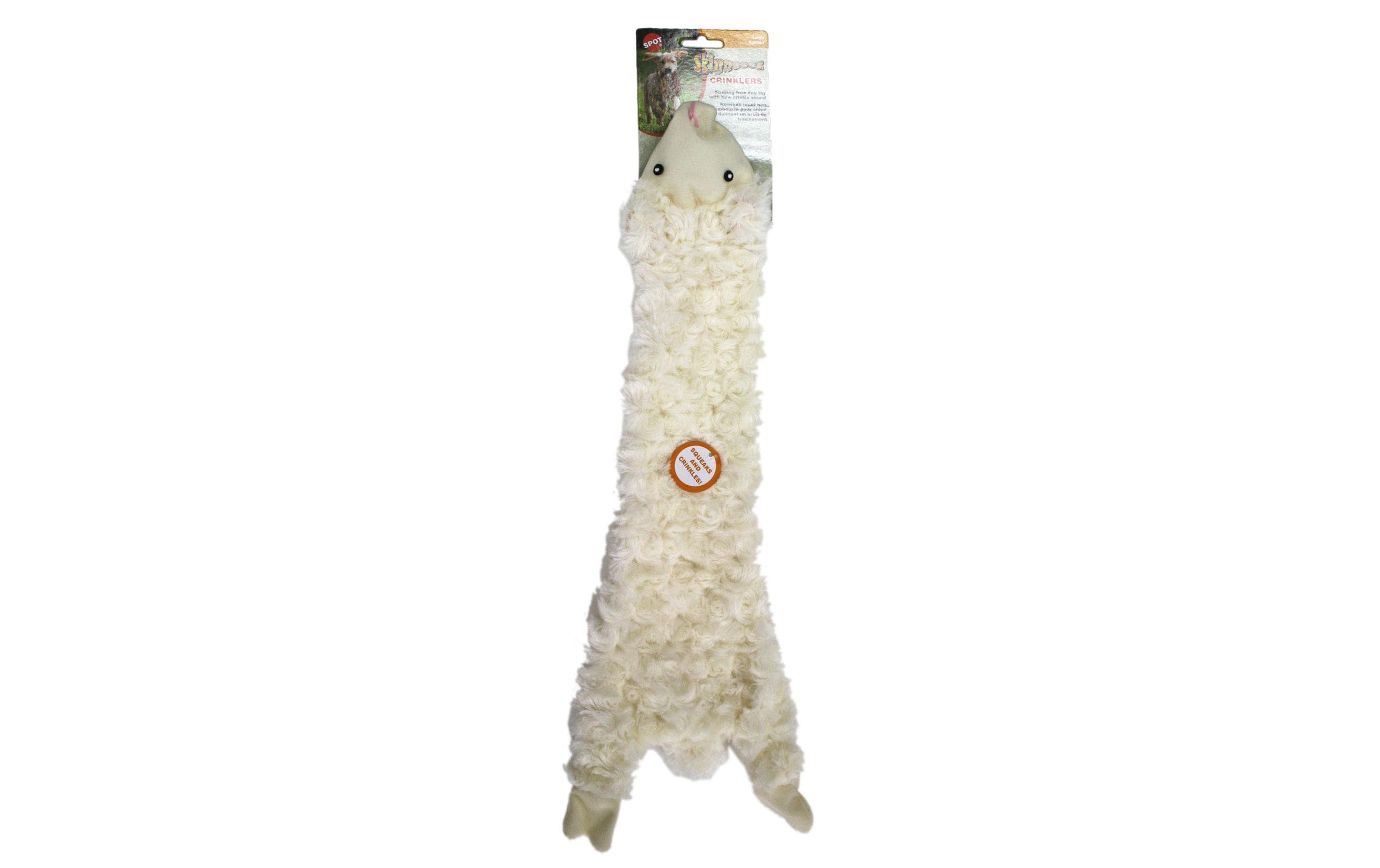 Skinneeeze Hunde-Spielzeug Plüsch Schaf, S