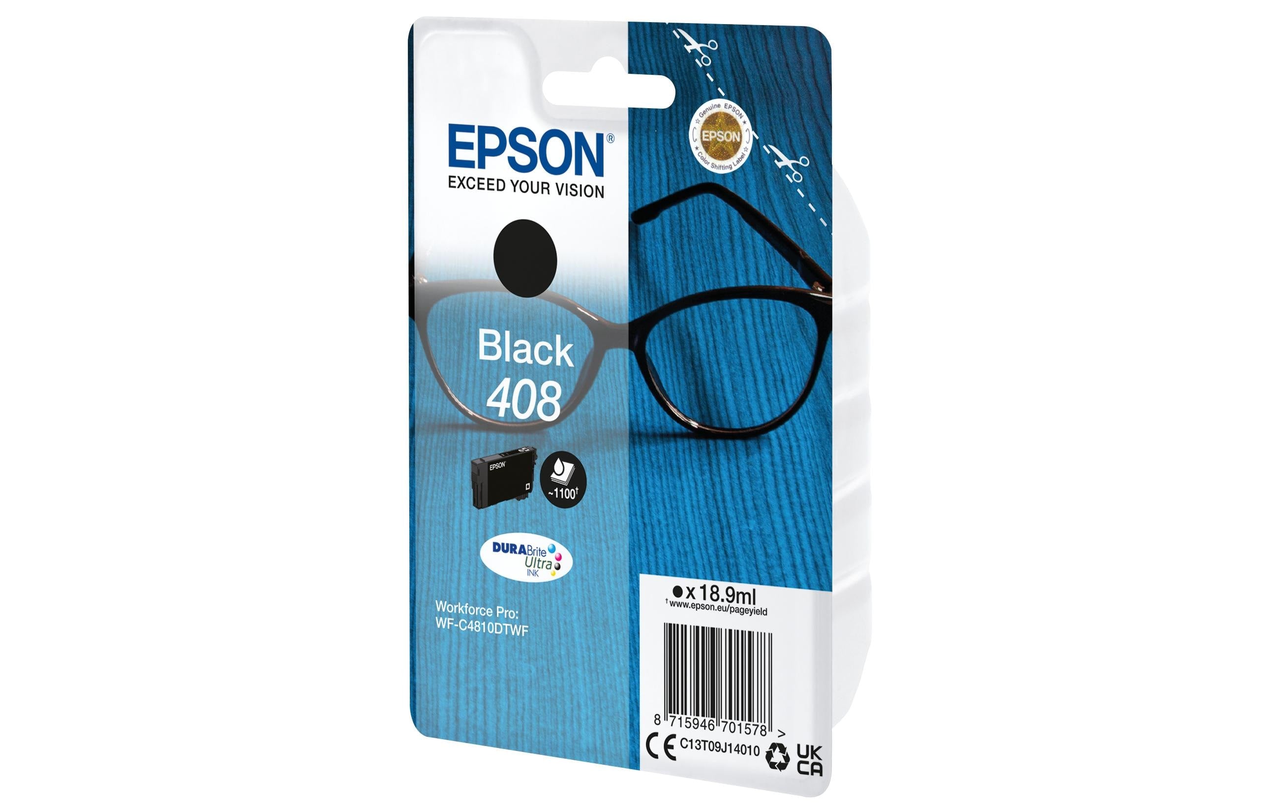 Epson Tinte 408 / C13T09J14010 Black