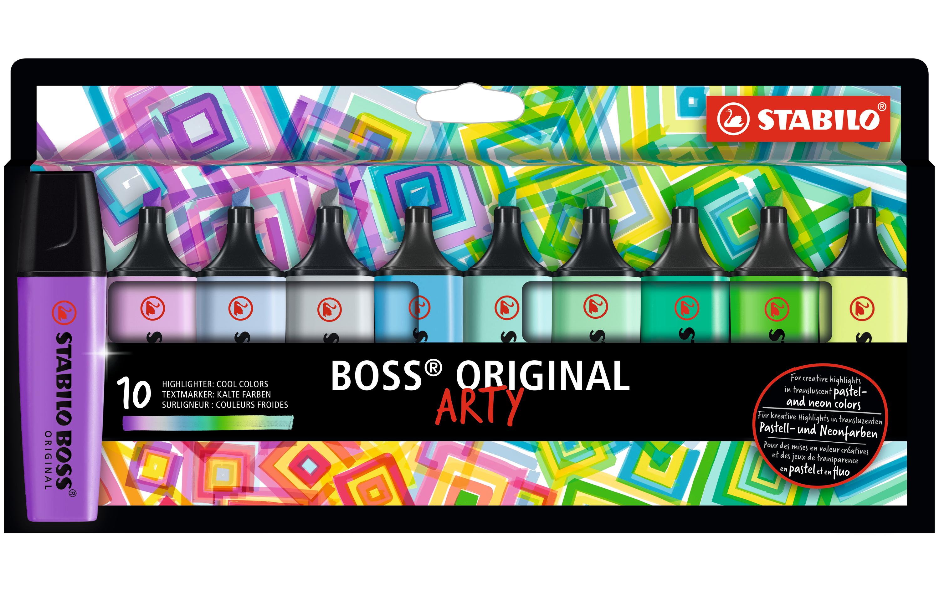 STABILO Textmarker Boss Original Arty 10er Etui