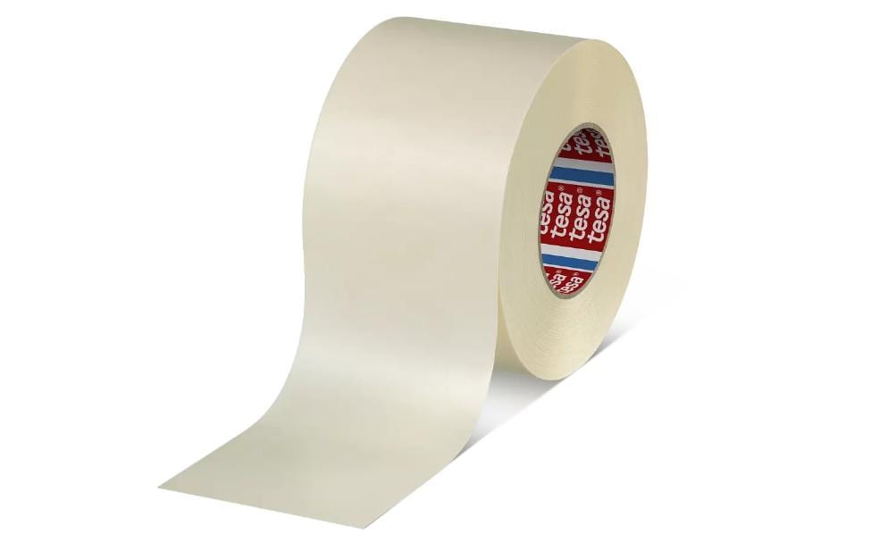 tesa Krepp glatter Papierträger CHAMOIS 75 mm x 50 m