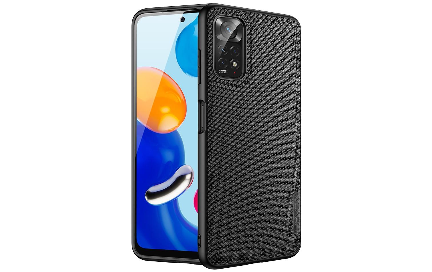 Nevox Back Cover StyleShell Nylo Xiaomi Redmi Note 11 schwarz