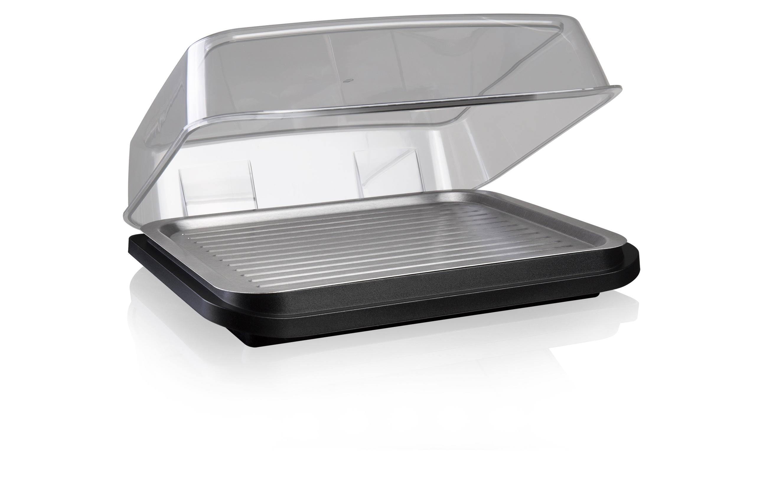 Vacuvin Kühlplatte Schwarz/Transparent