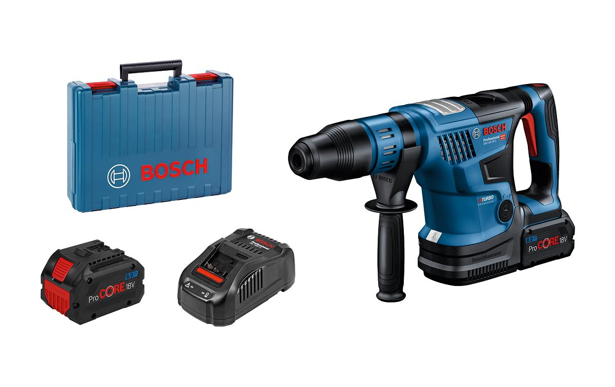 Bosch Professional Akku-Bohrhammer GBH 18V-36 C Biturbo 2 x 8.0Ah ProCORE