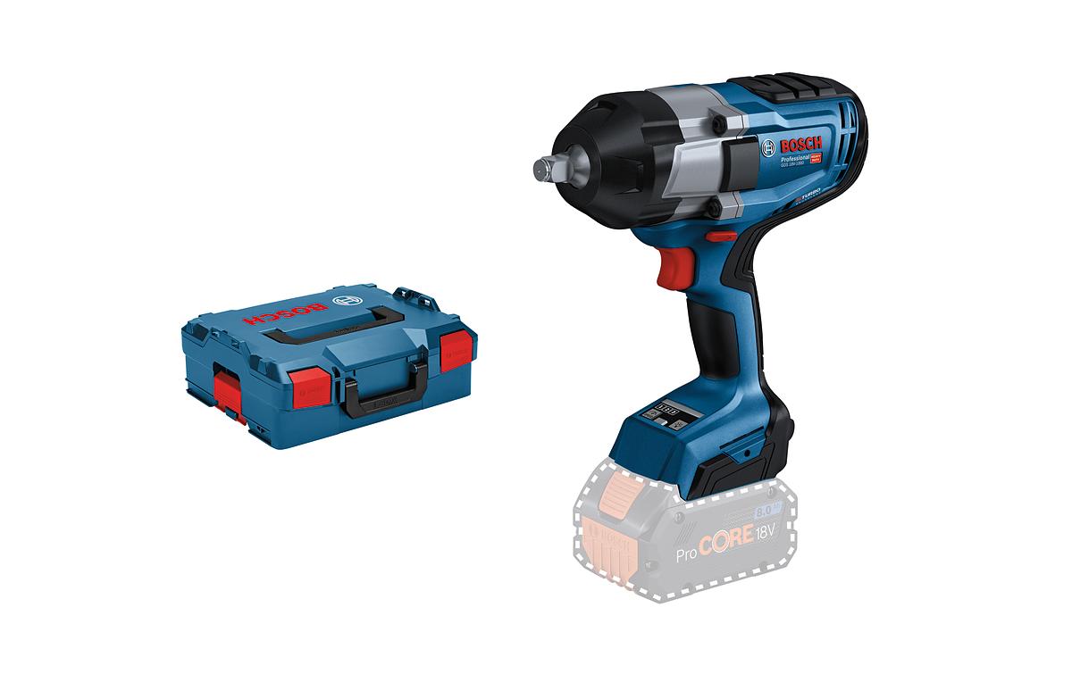 Bosch Professional Akku-Schlagschrauber GDS 18V-1000 Biturbo Solo