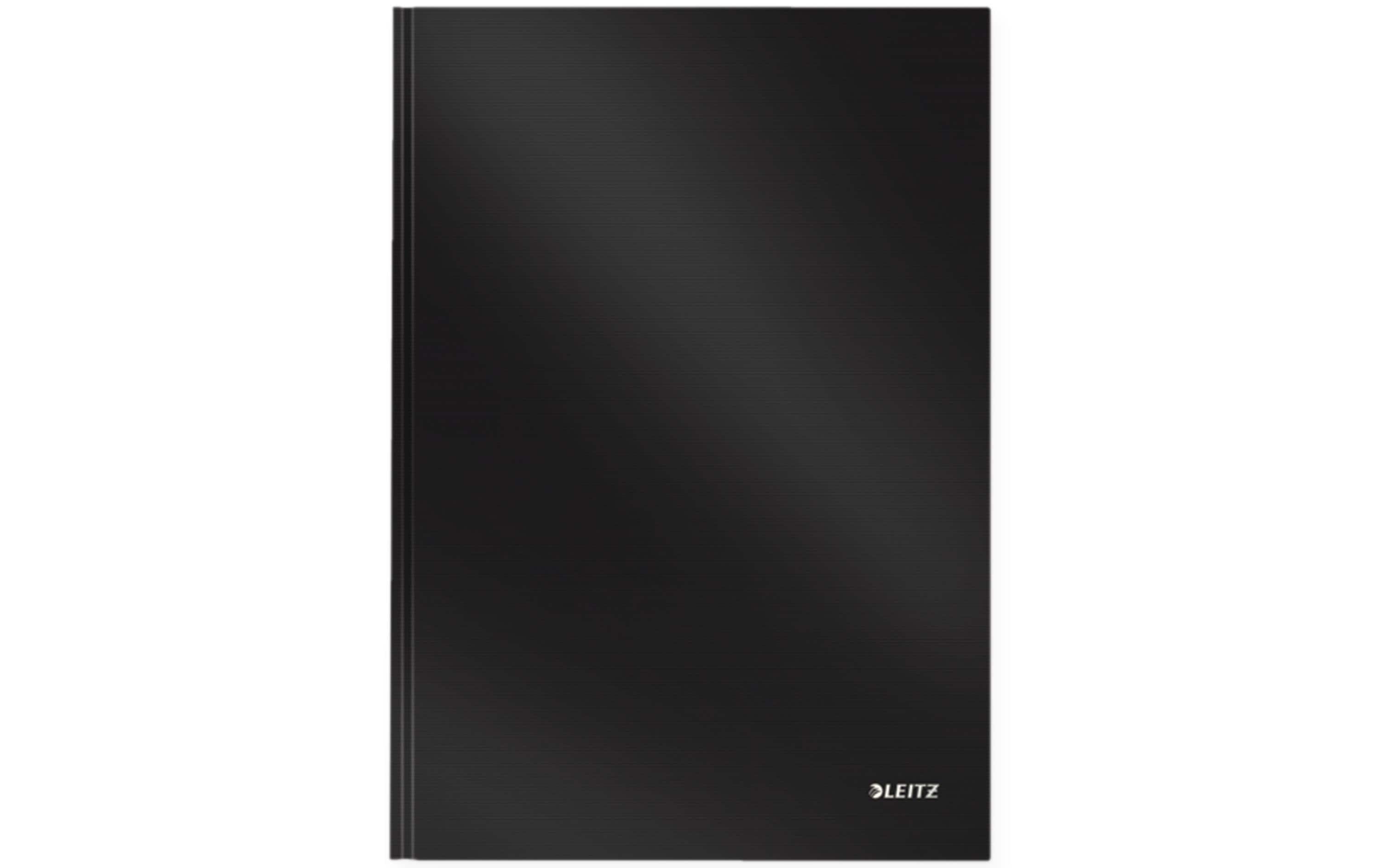 Leitz Notizbuch Solid A4, Liniert, Schwarz