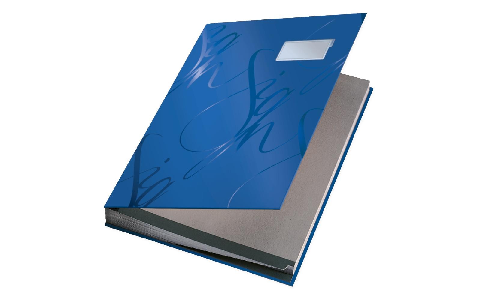 Leitz Unterschriftenmappe Design Blau