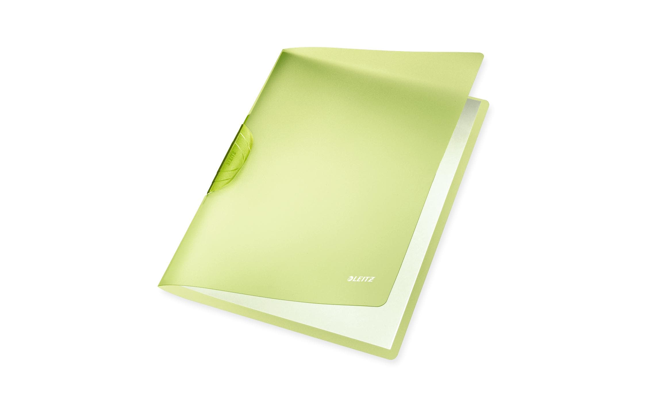 Leitz Klemmhefter Color Clip Rainbow Grün/Semitransparent