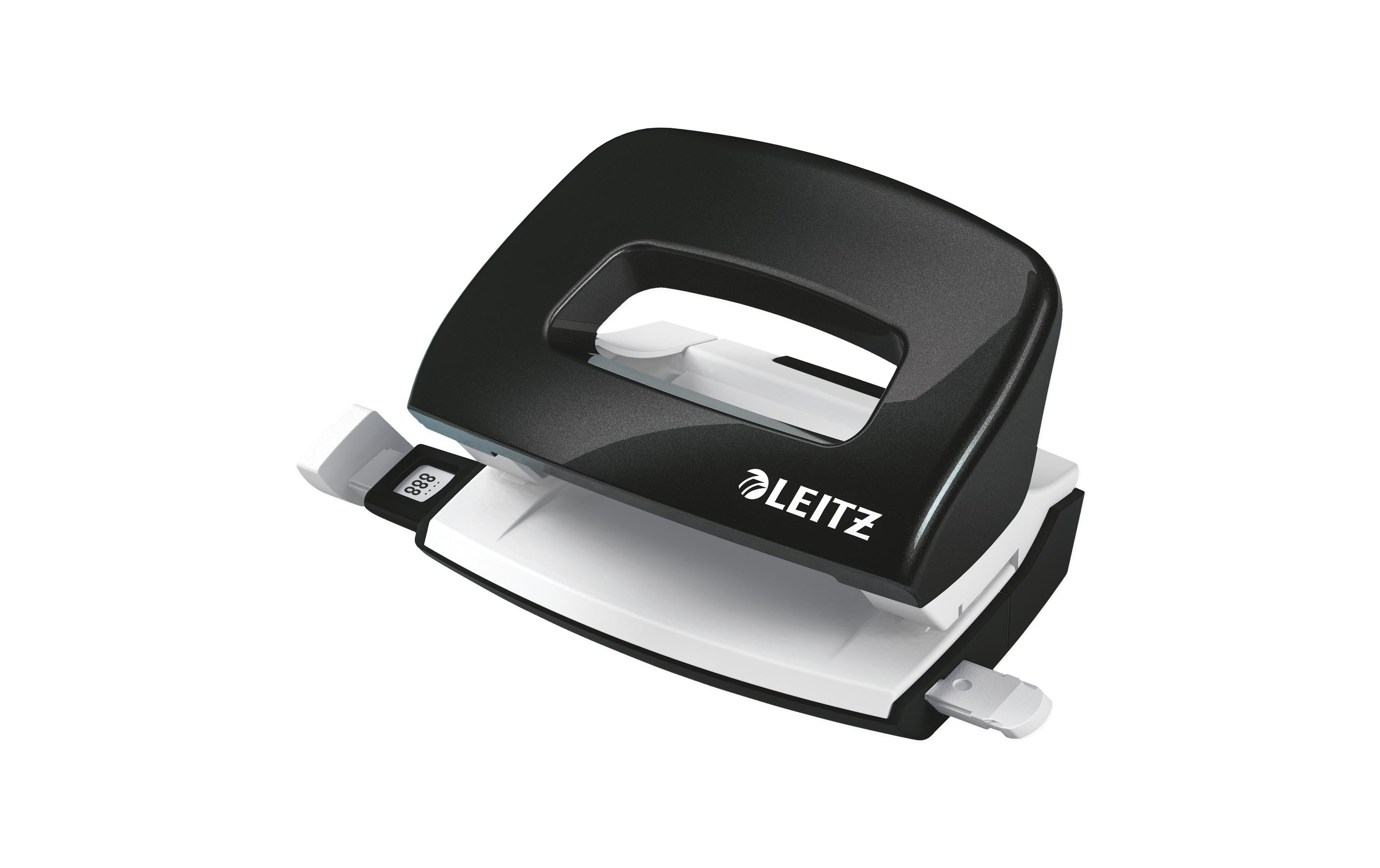 Leitz Locher NeXXt WOW Mini 10 Blatt, Schwarz