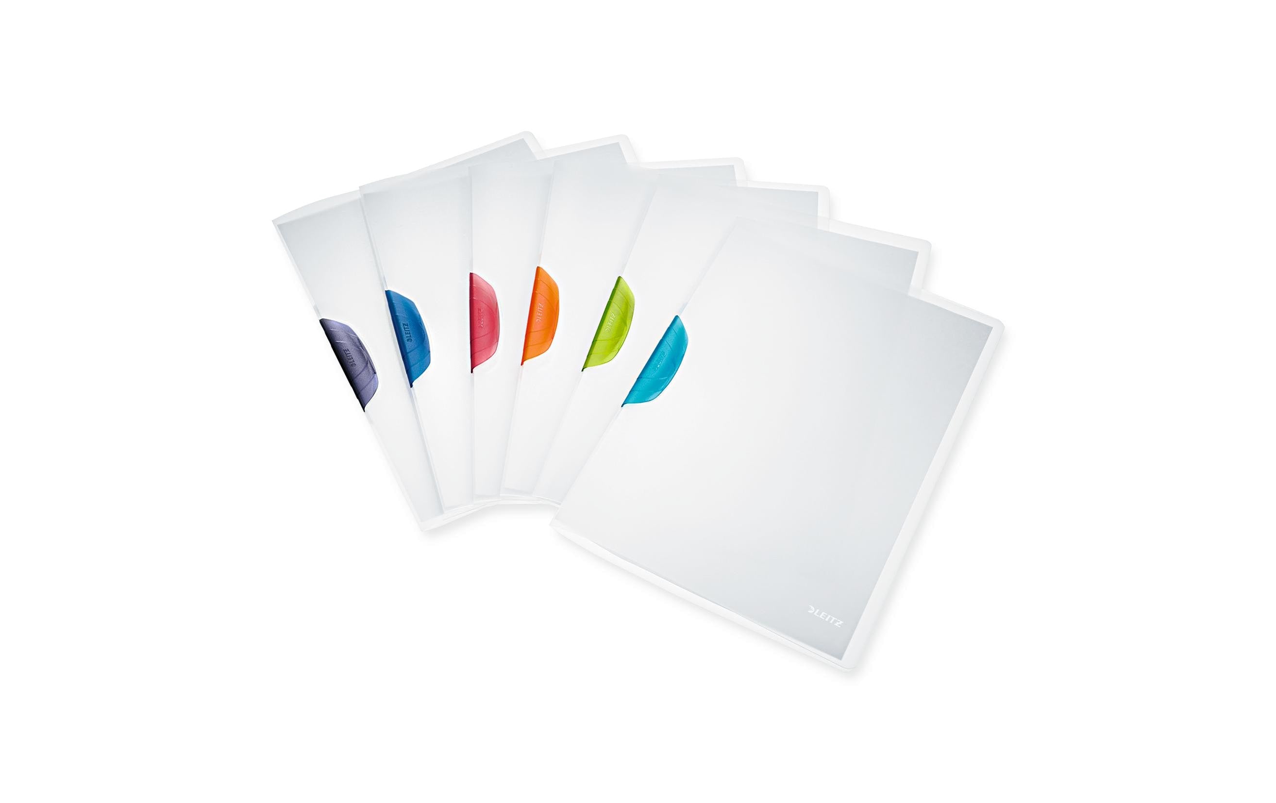 Leitz Klemmhefter Color-Clip Magic Assortiert/Semitransparent