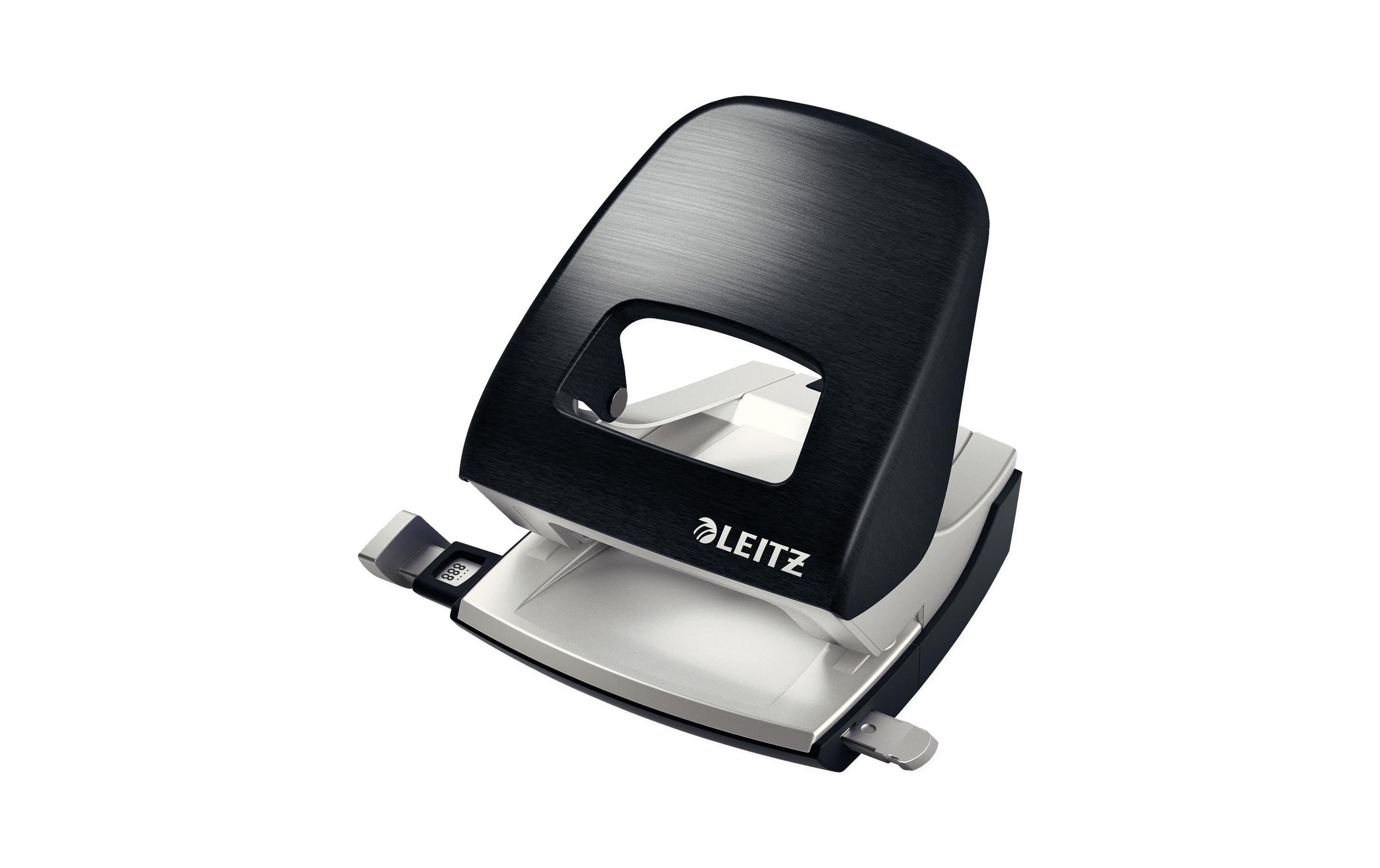 Leitz Locher NeXXt Style 30 Blatt, Schwarz