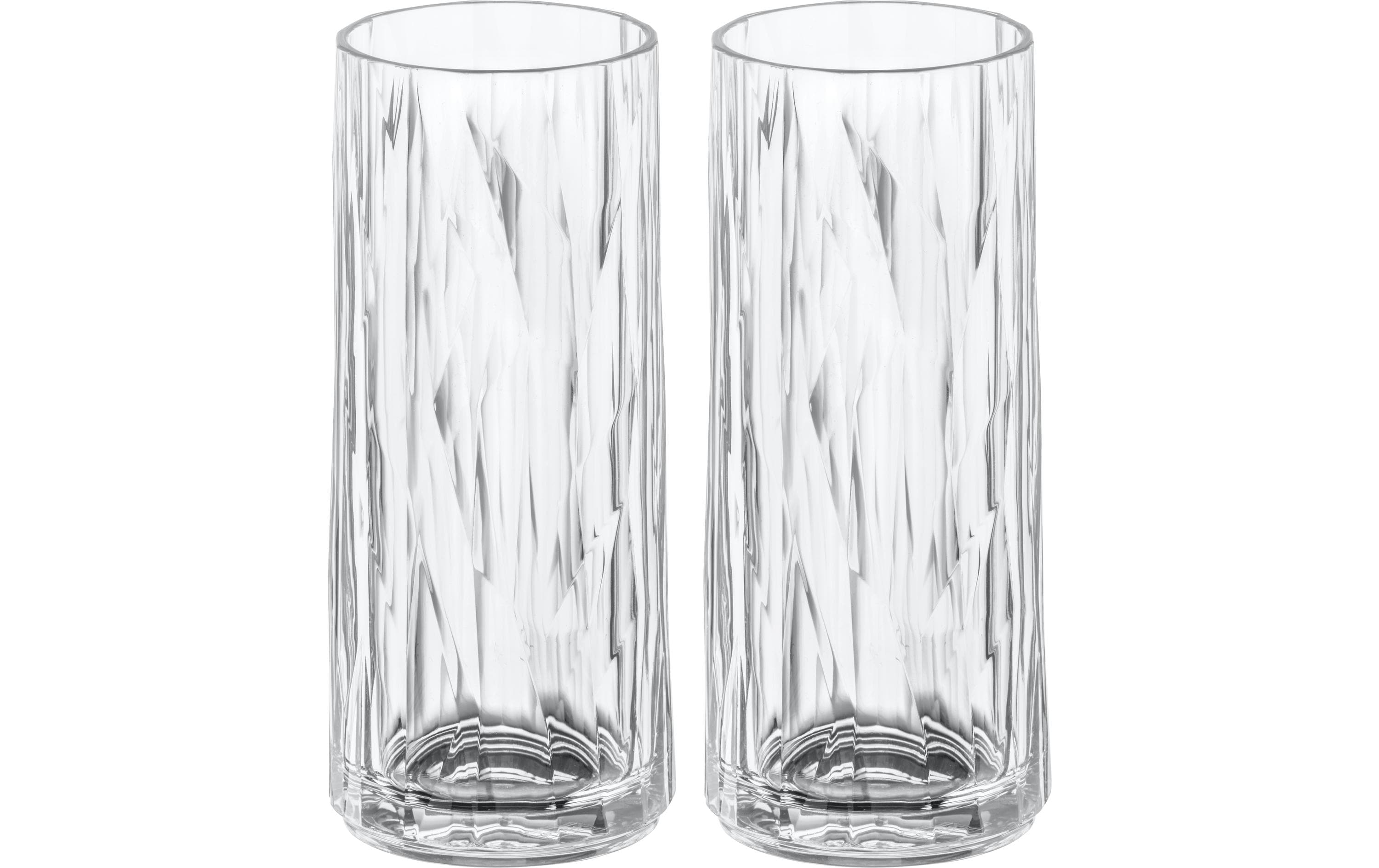 Koziol Longdrinkglas Superglas Club No. 3, 250 ml, 2 Stück,