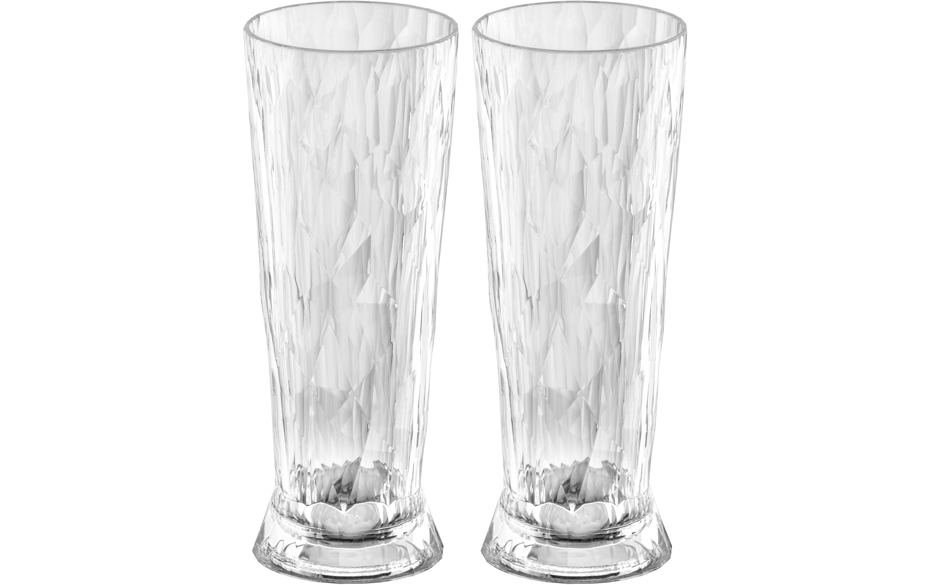 Koziol Bierglas Superglas Club No. 11, 500 ml, 2 Stück,