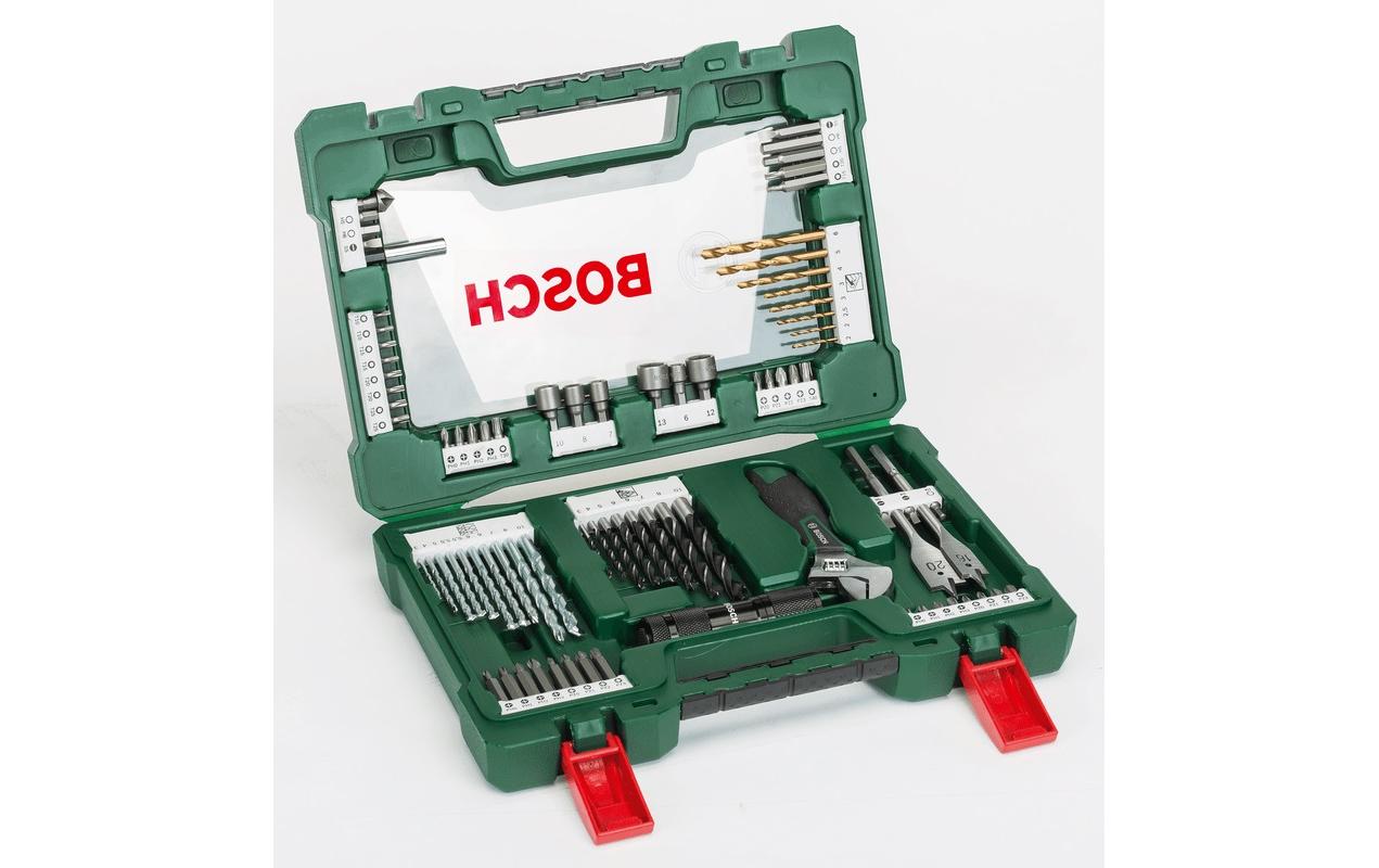 Bosch Bohrer- und Bit-Set V-Line TiN, 83-teilig