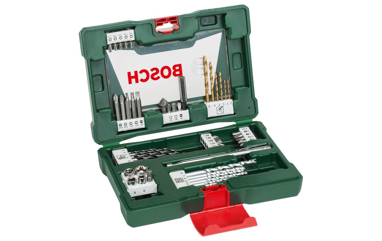 Bosch Bohrer- und Bit-Set V-Line TiN, 48-teilig