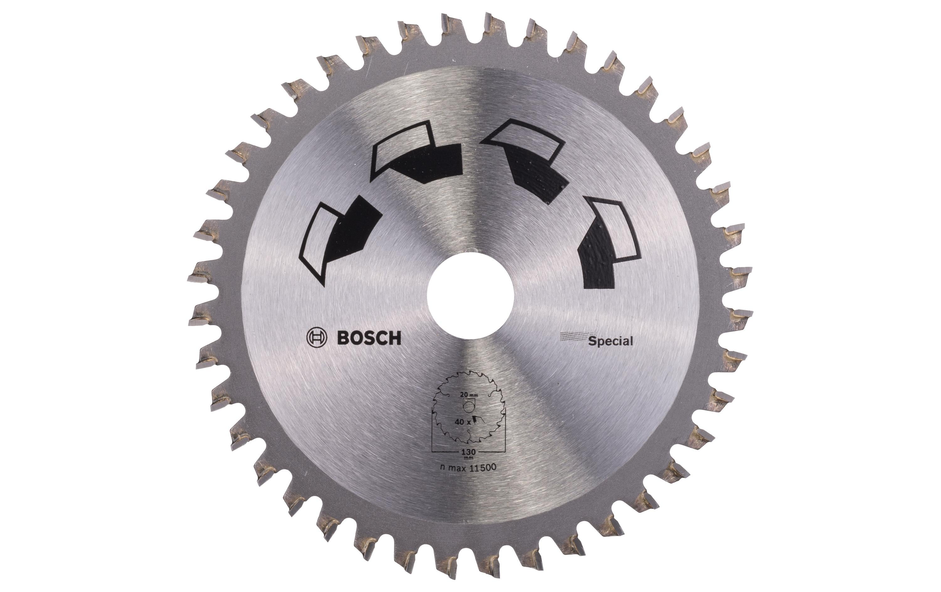 Bosch Kreissägeblatt Spezial 130 x 20 mm, Z 40
