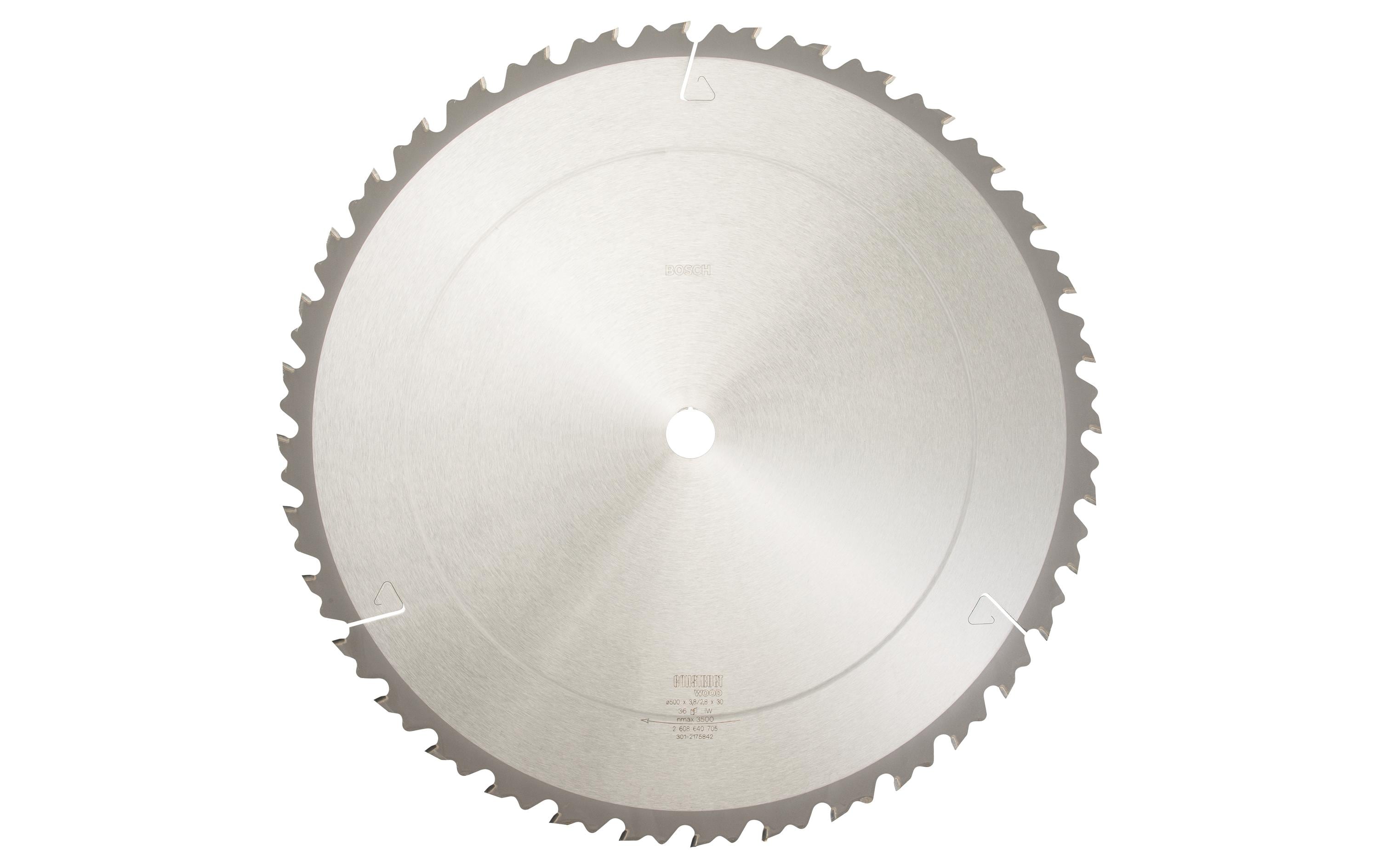 Bosch Professional Kreissägeblatt Construct Wood, 500 x 30 x 3.8 mm, Z 36