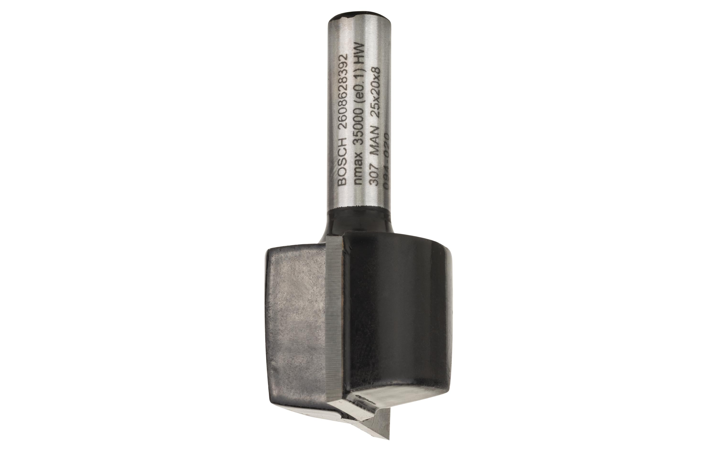 Bosch Professional Nutfräser Standard for Wood D1 25 mm, L 19.6 mm, G 51 mm