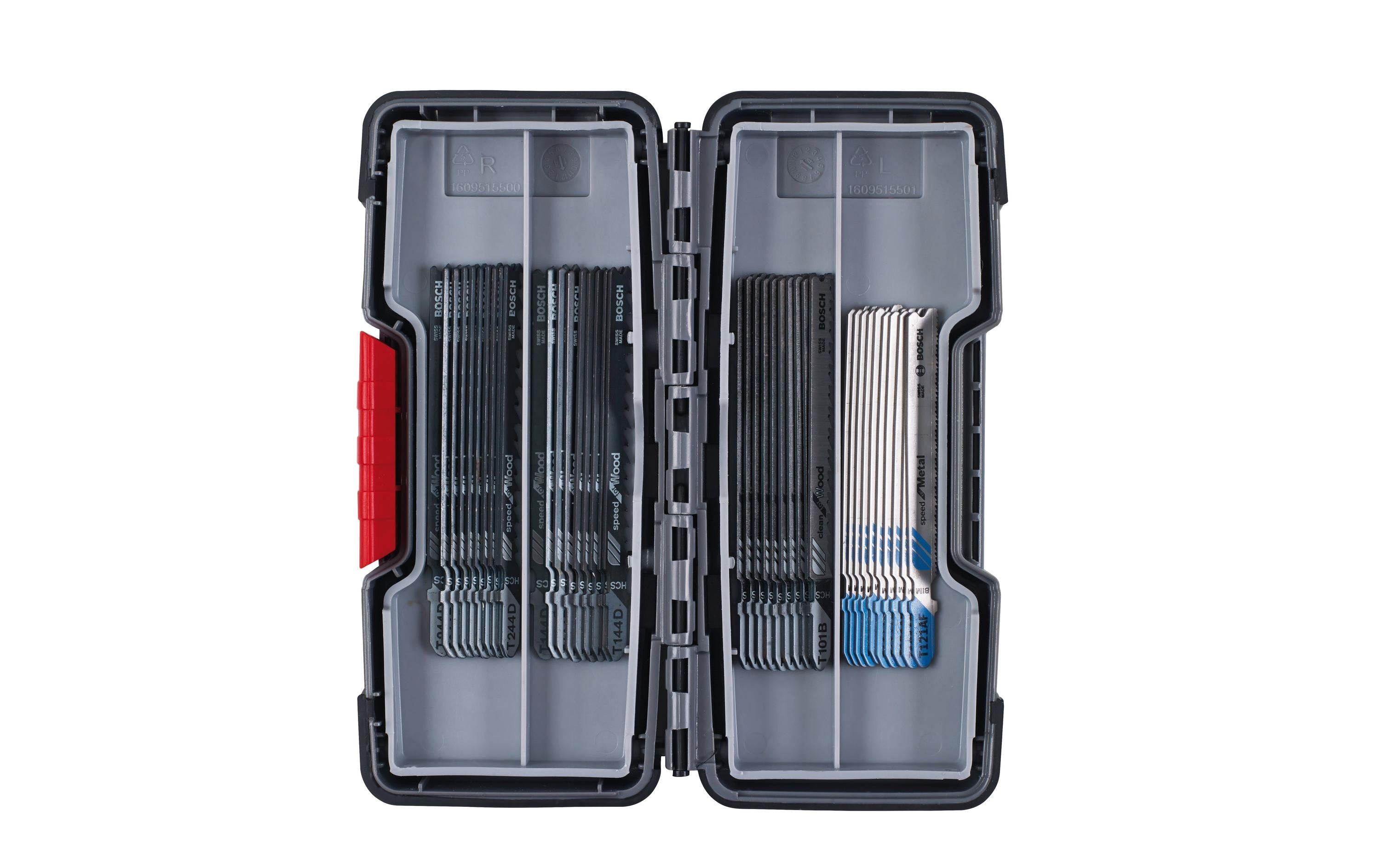 Bosch Professional Stichsägeblätter-Set Wood & Metal, 40-teilig