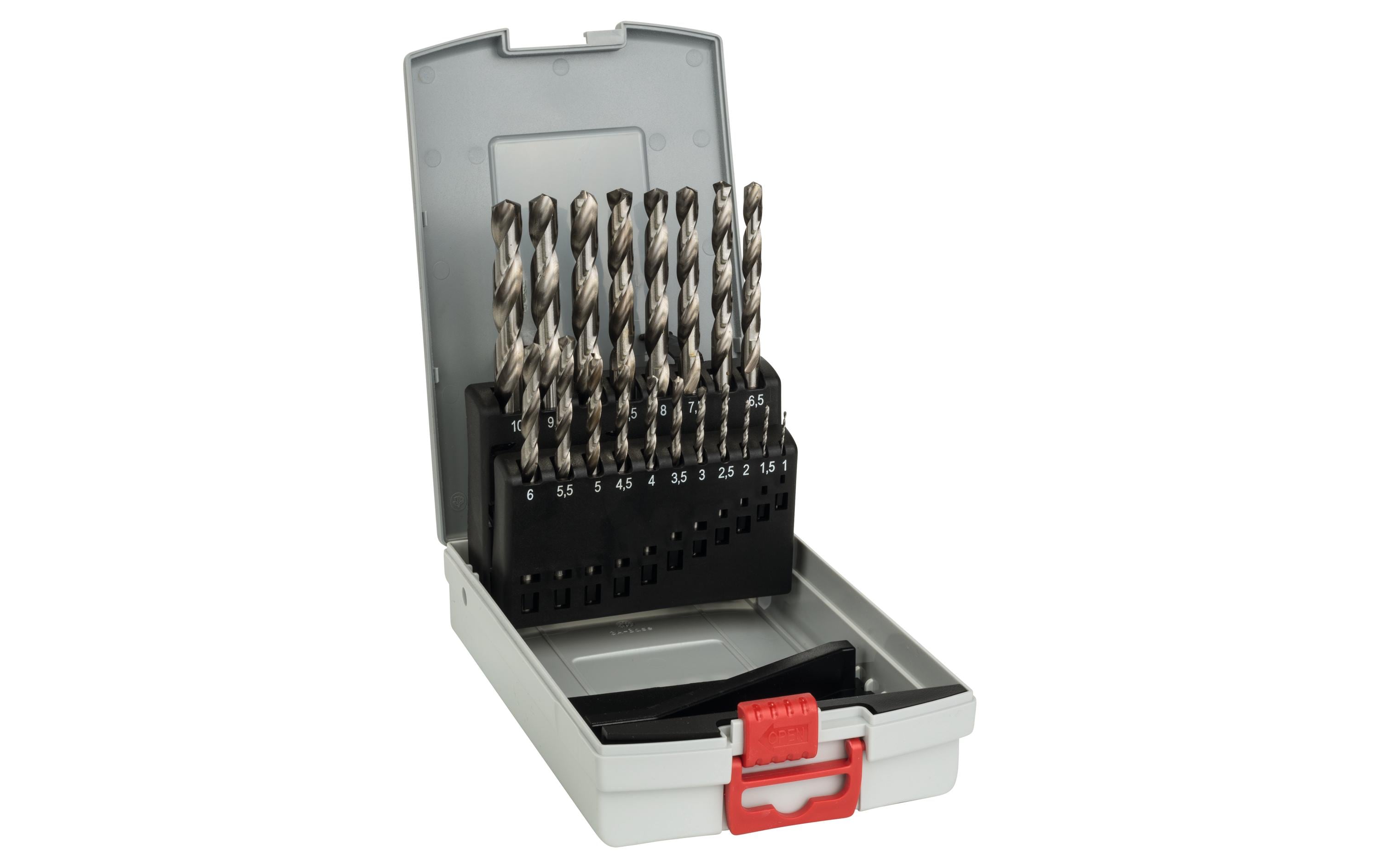 Bosch Professional Metallbohrer-Set HSS-G ProBox, 19-teilig