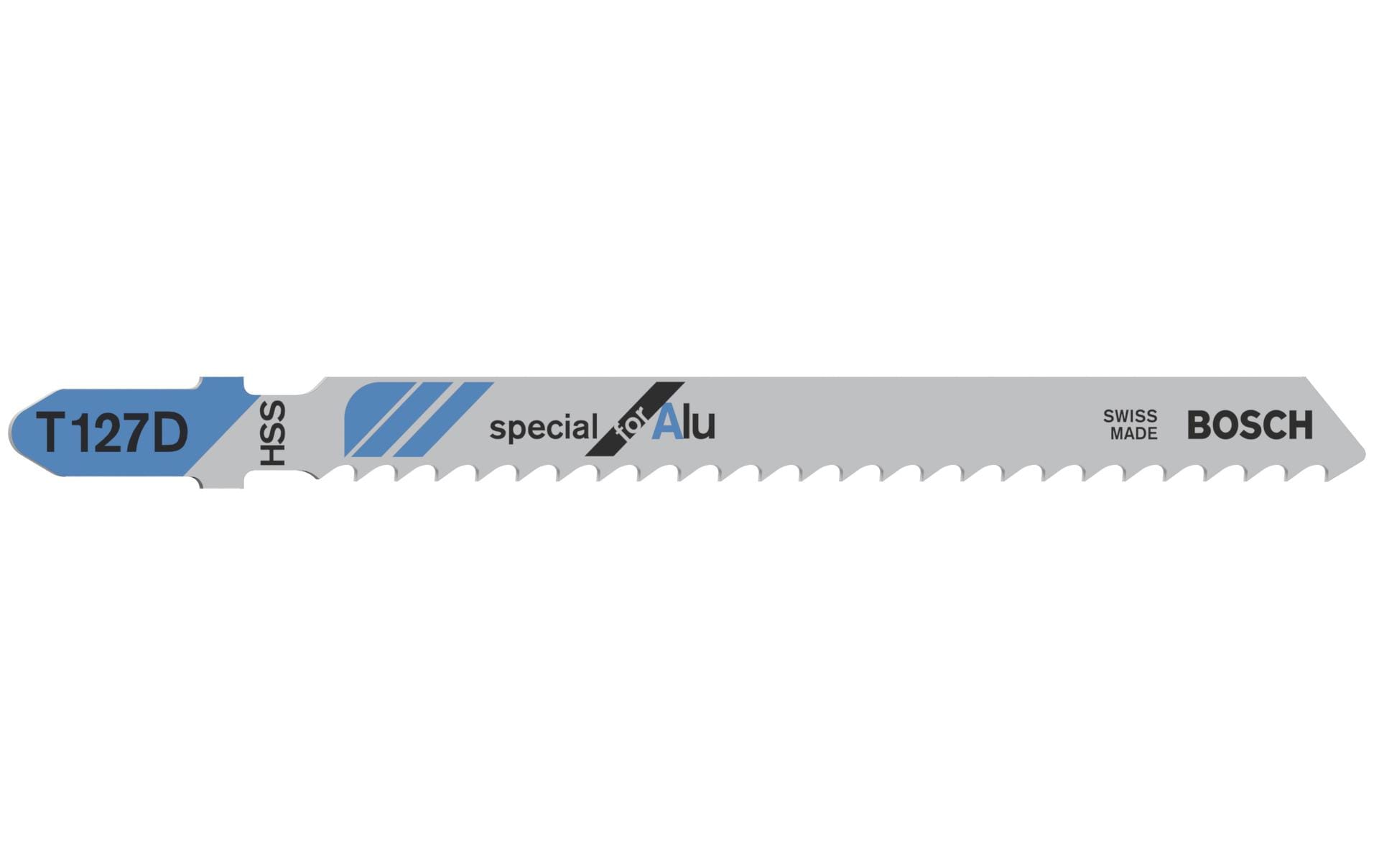 Bosch Professional Stichsägeblätter-Set T 127 D Special for Alu, 5-teilig