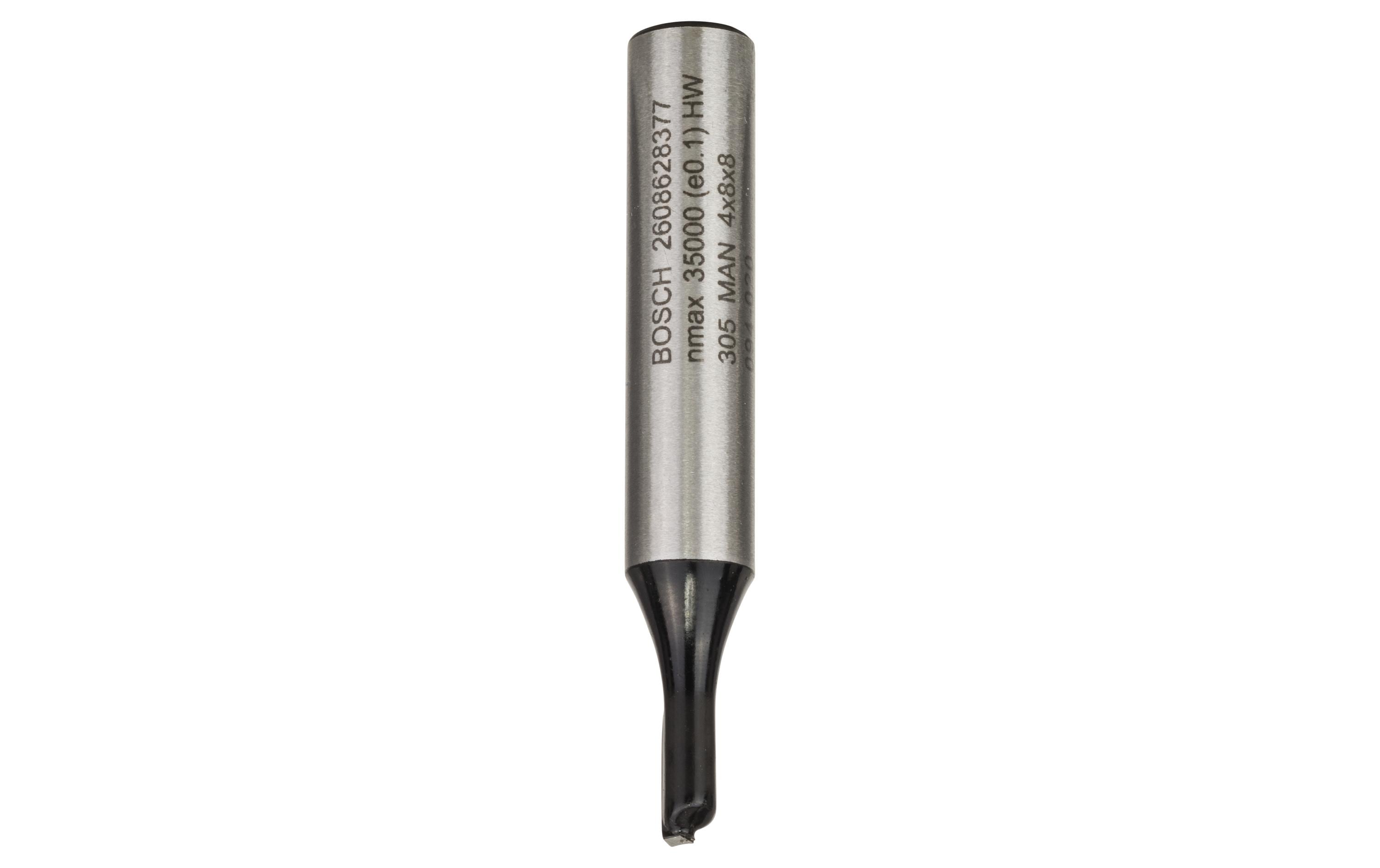 Bosch Professional Nutfräser Standard for Wood D1 4 mm, L 8 mm, G 51 mm