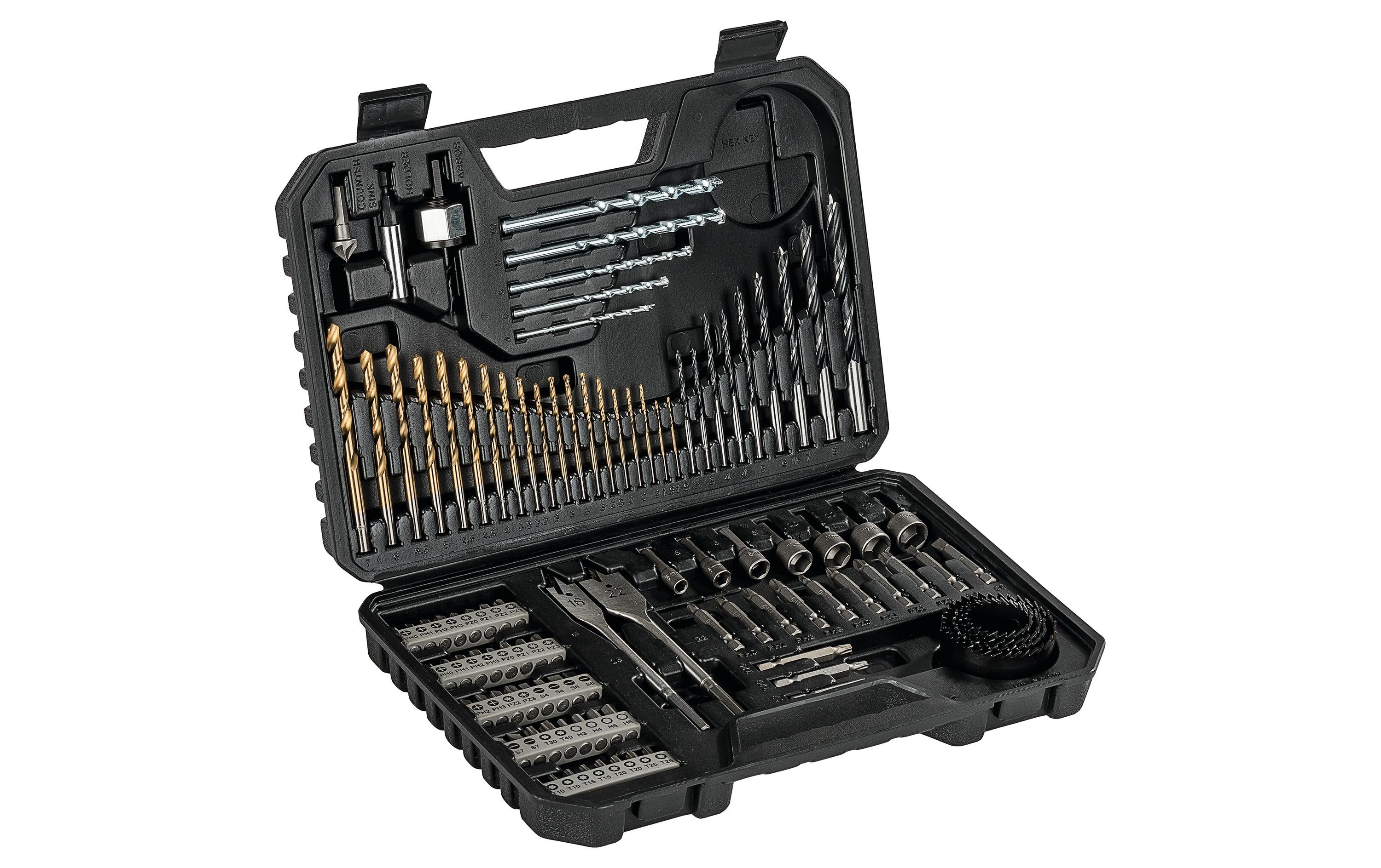 Bosch Bohr- und Bitset V-LINE TiN, 103-teilig