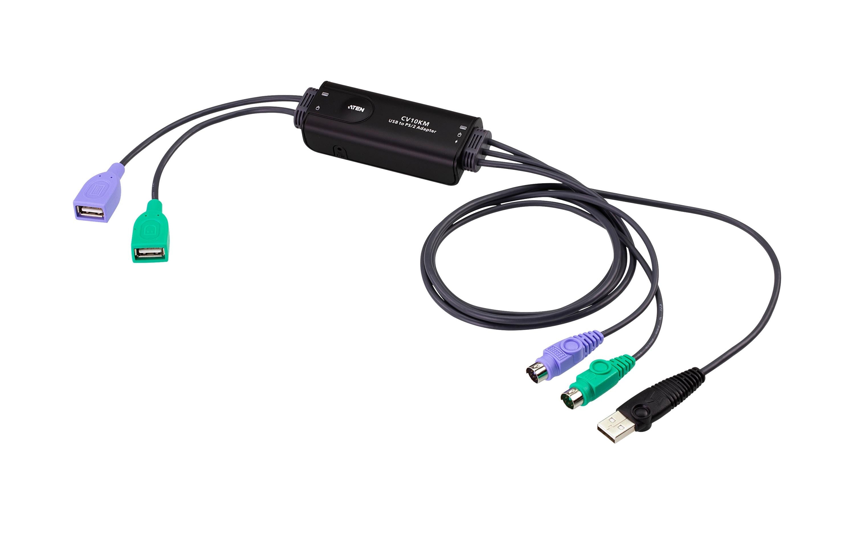 Aten USB-Adapter CV10KM USB-A Buchse - PS/2