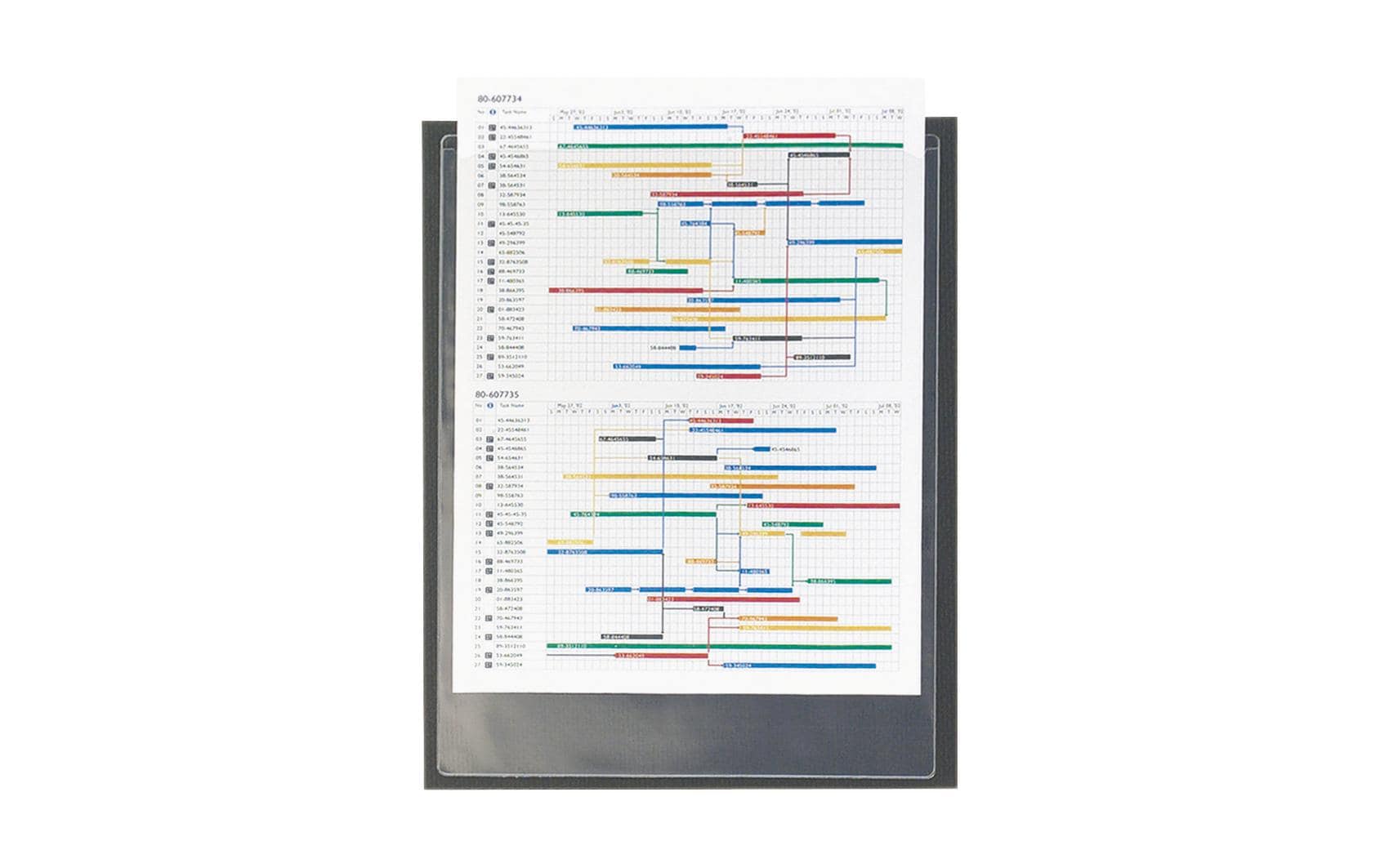 3L Sichthülle A4 Transparent, 50 Stück